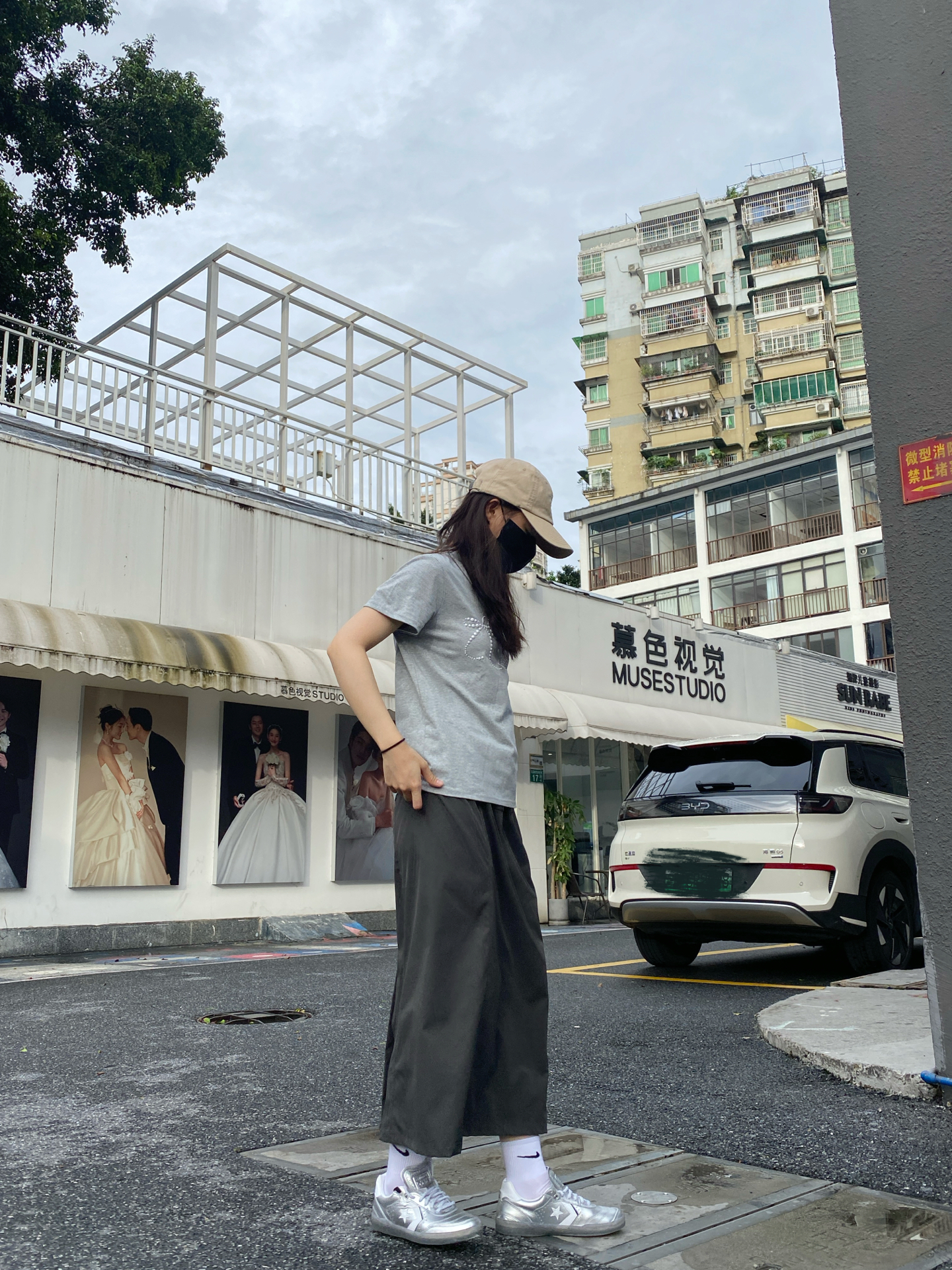 韩系穿搭神器✨ 超绝液态银板鞋