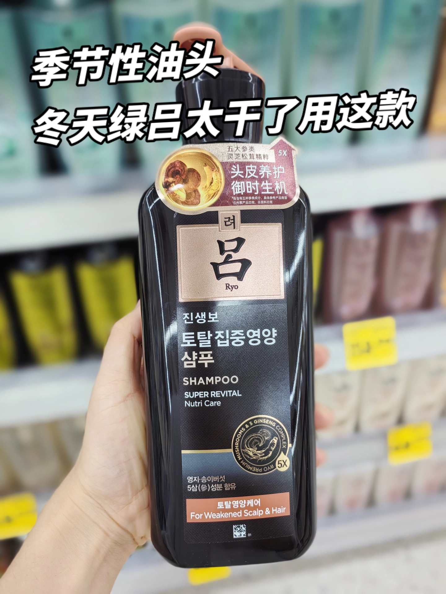 油头冬季本命洗发水被我找到啦🥳