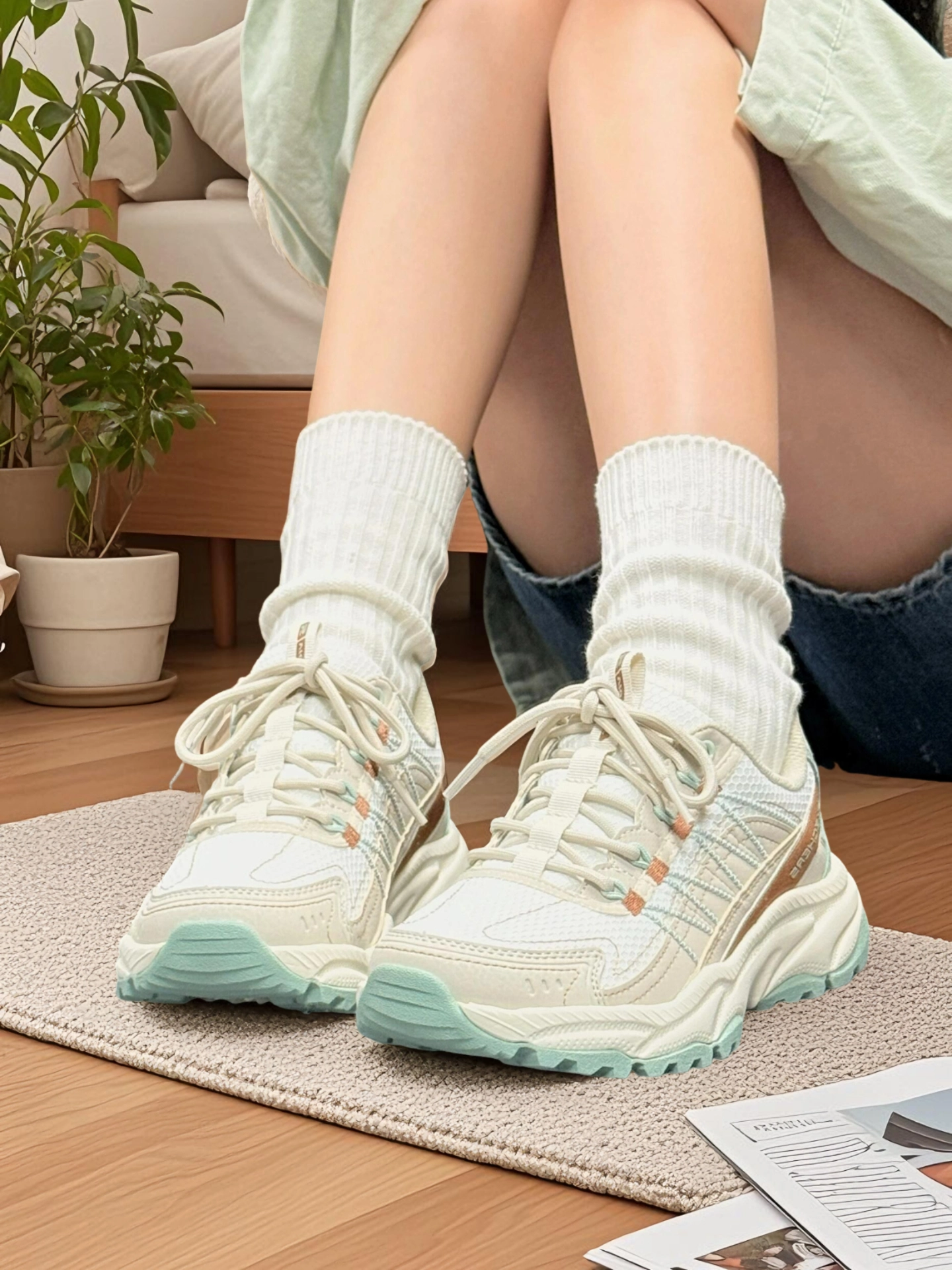 户外徒步的甜美风宝藏鞋👟