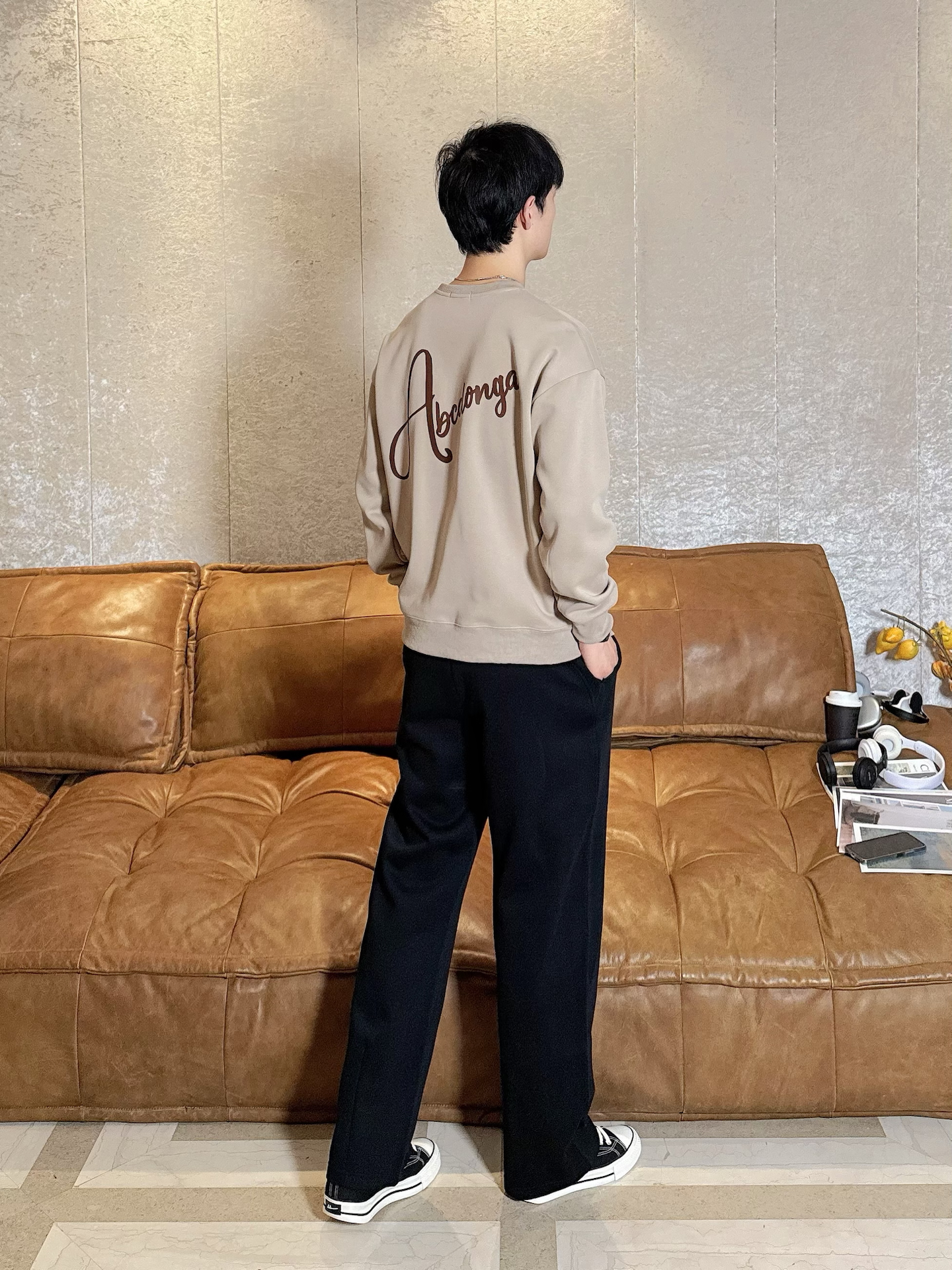 男生的百搭神器，美式运动风长裤