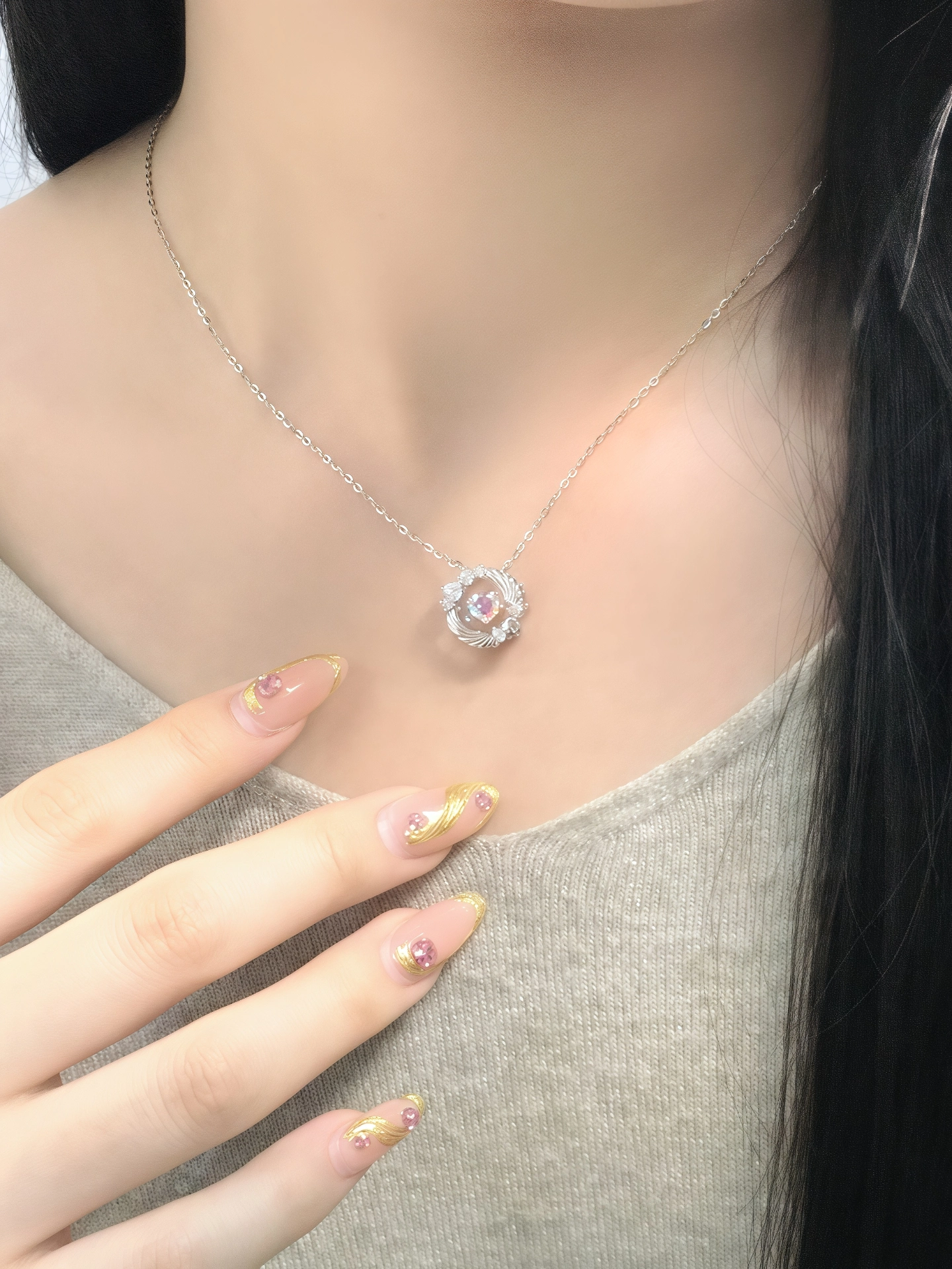 这条项链也太符合我的审美了吧