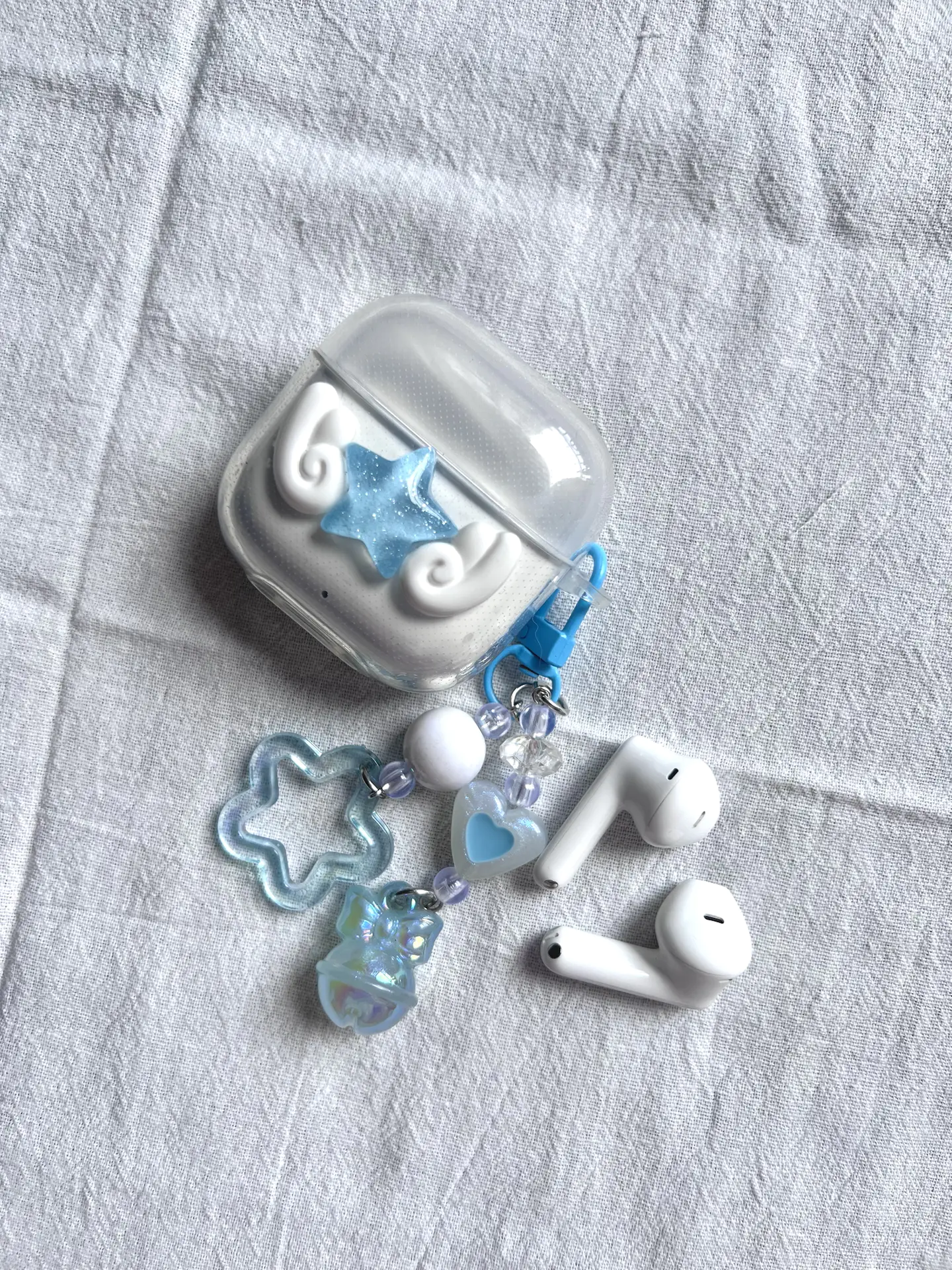 冰透绿耳机谁懂我心✨