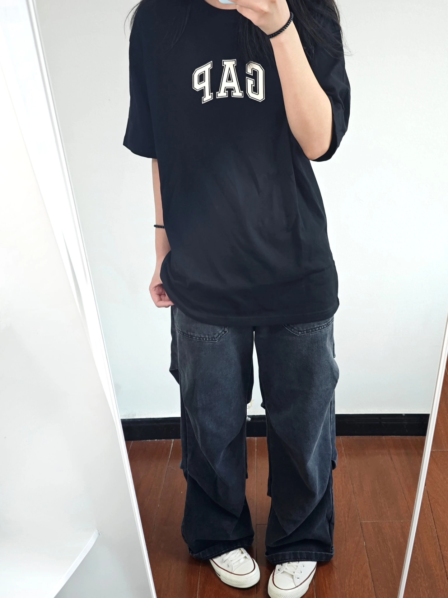 谁懂！宽松T恤把显瘦玩明白了🤯