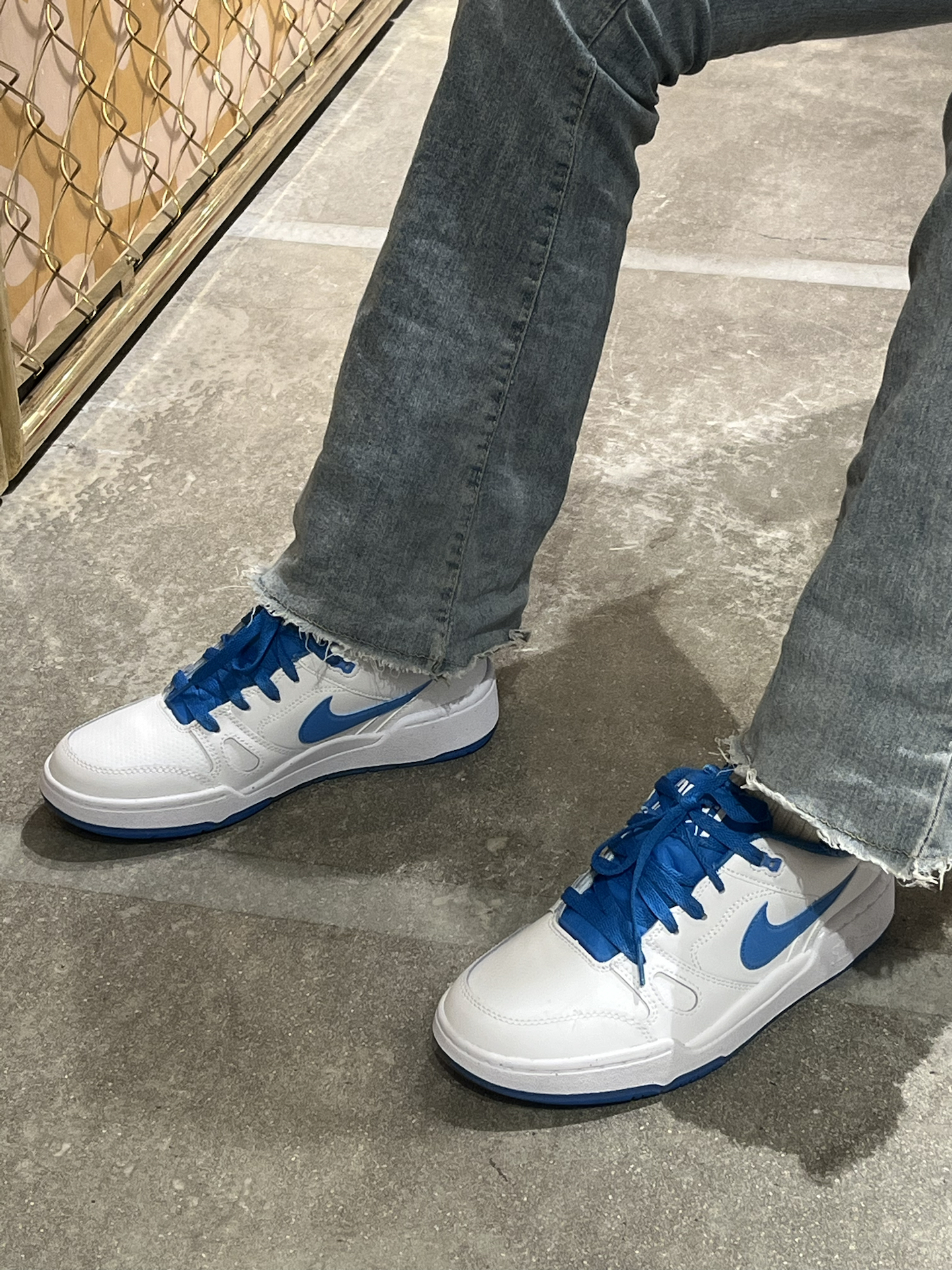 蓝白撞色锁死日常适配度👟