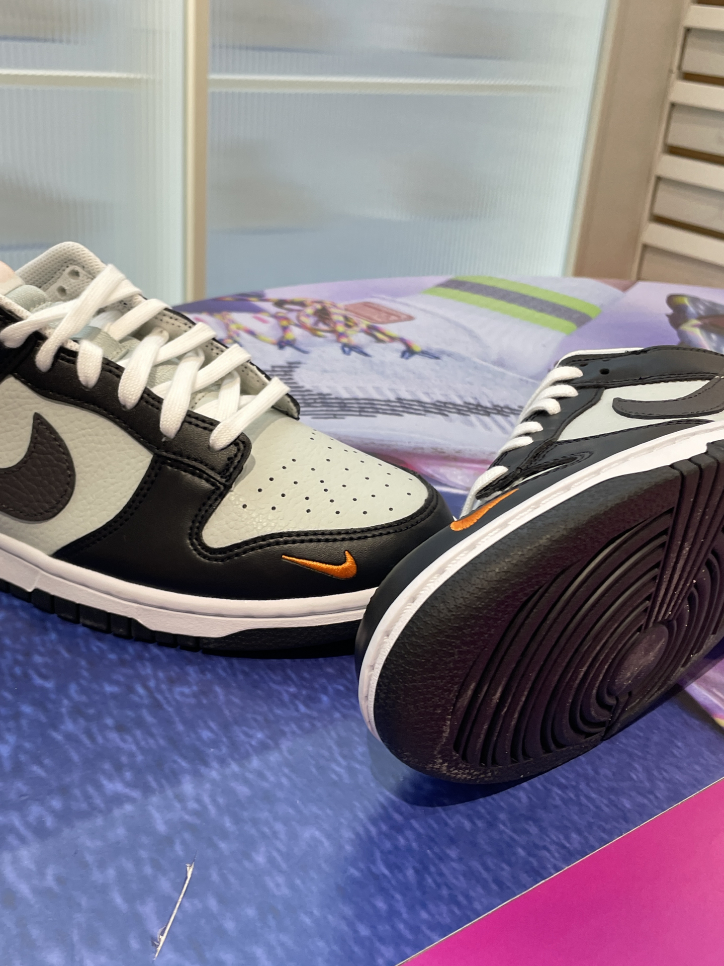 这双板鞋把复古时尚焊脚上了👟