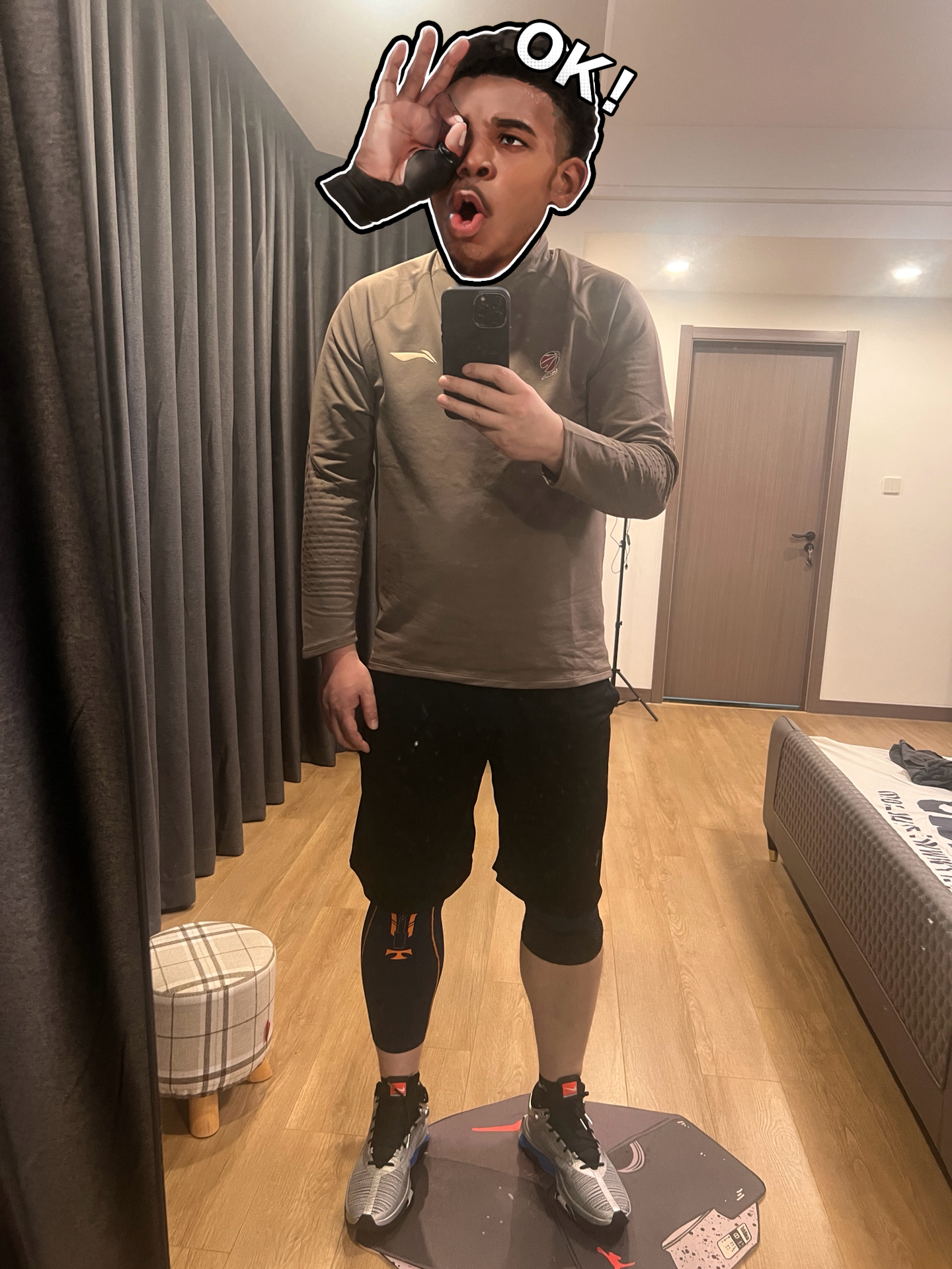 篮球佬秋冬刚需！这件长袖锁温还速干🏀