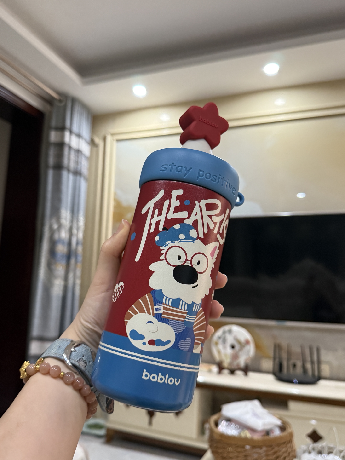 被问爆的卡通保温杯🥤