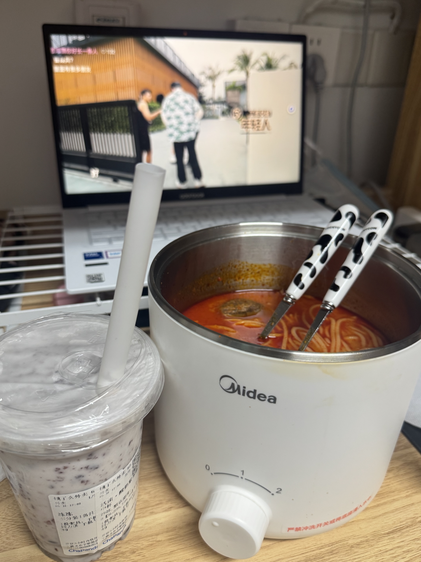 宿舍党速码！小电锅实现干饭自由🍜