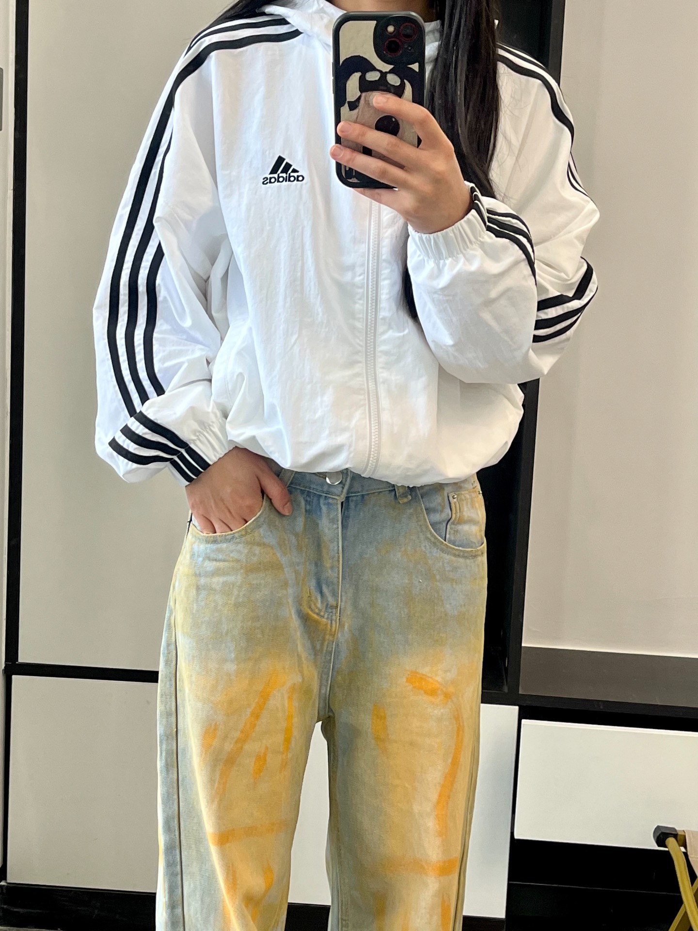 运动风穿搭！连帽外套好搭又实用🥼