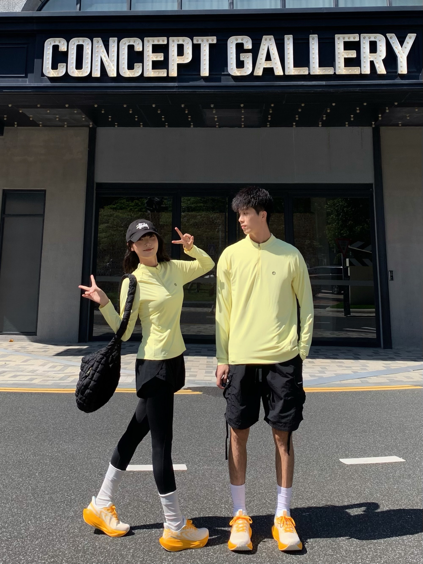 和男友穿这套去跑步 被要链接啦👫