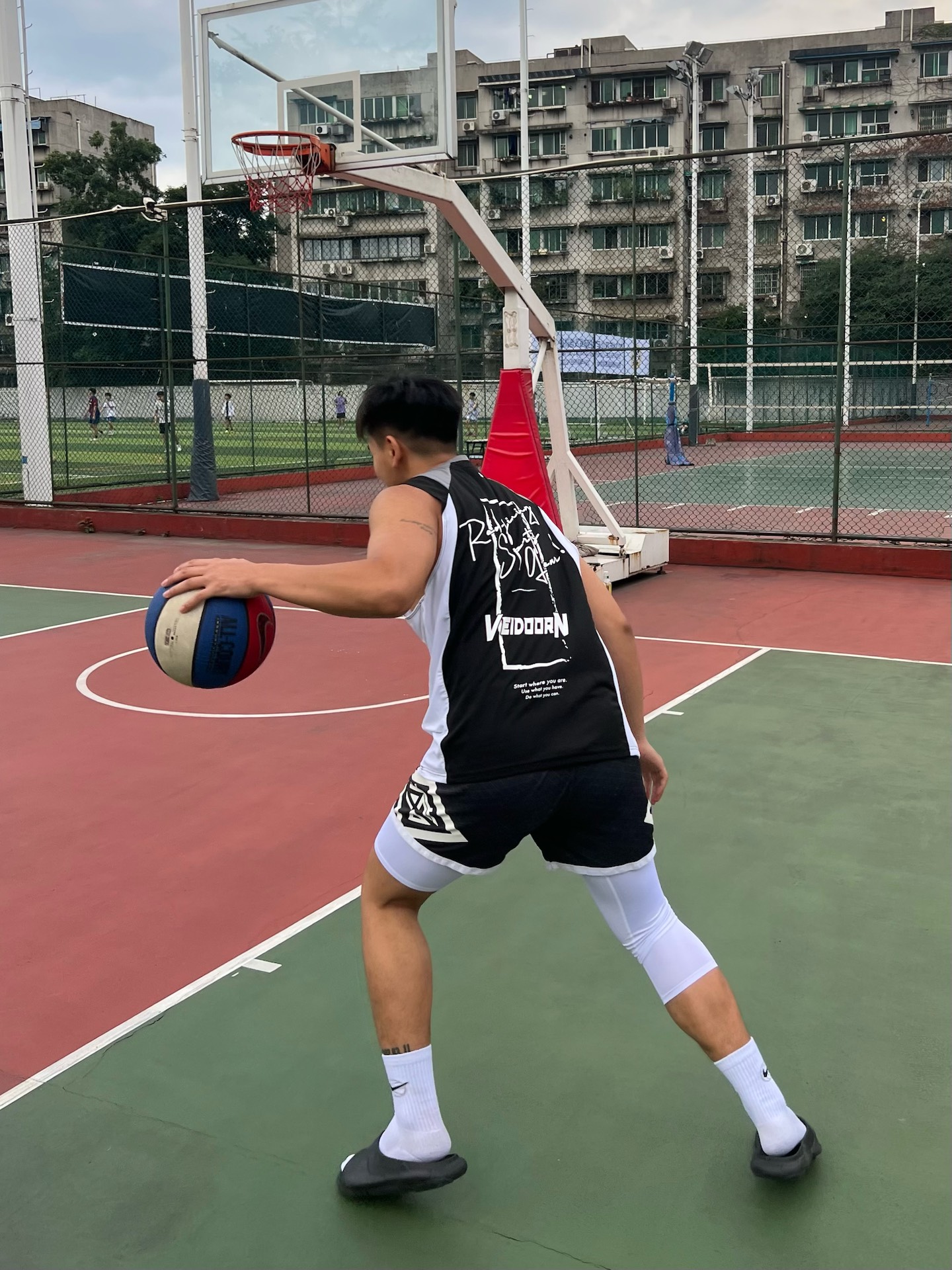 美式风运动裤，打球穿太炸啦🏀