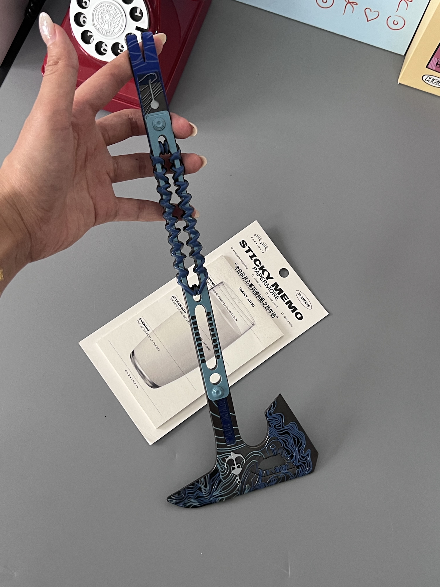 战术斧模型get！细节控狂喜🥳