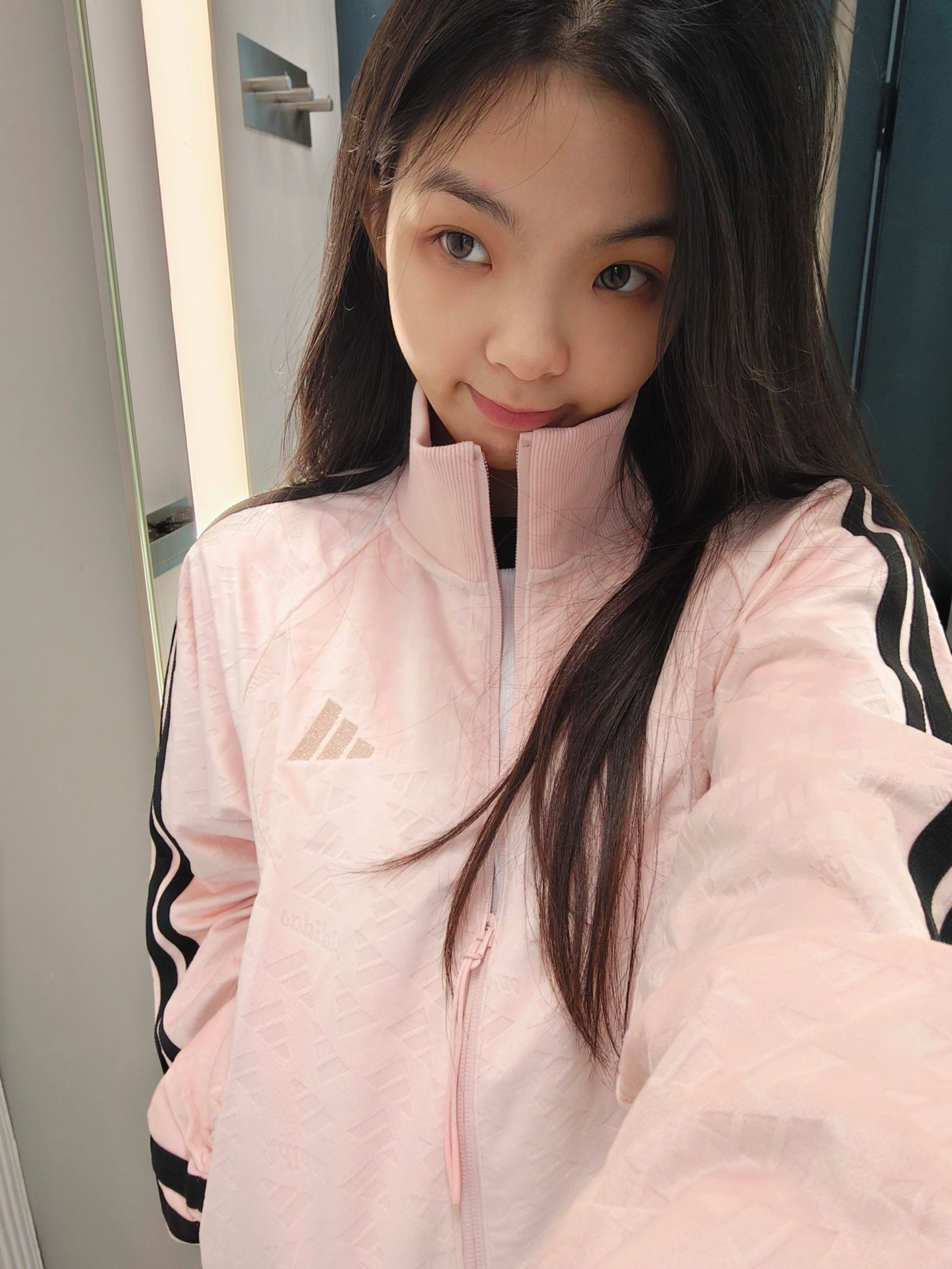 粉外套打破我对显黑的偏见🎀