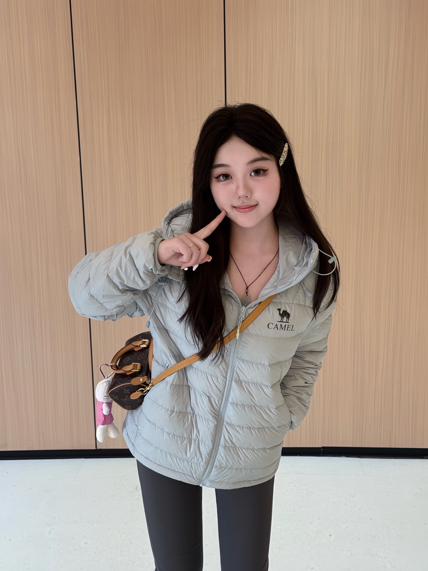 反季薅到宝！奶蓝羽绒服提前过冬❄️