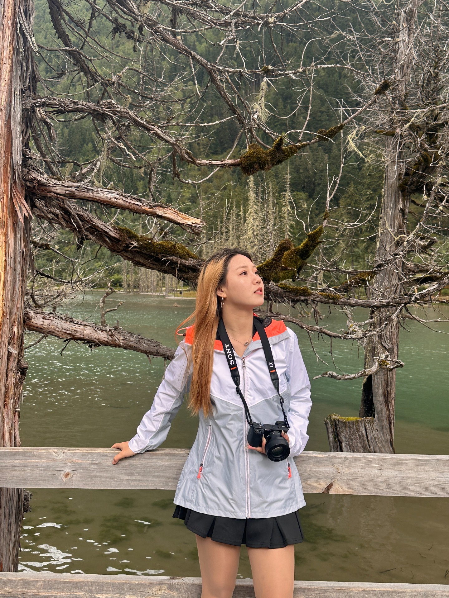 温差大也能美美的户外穿搭