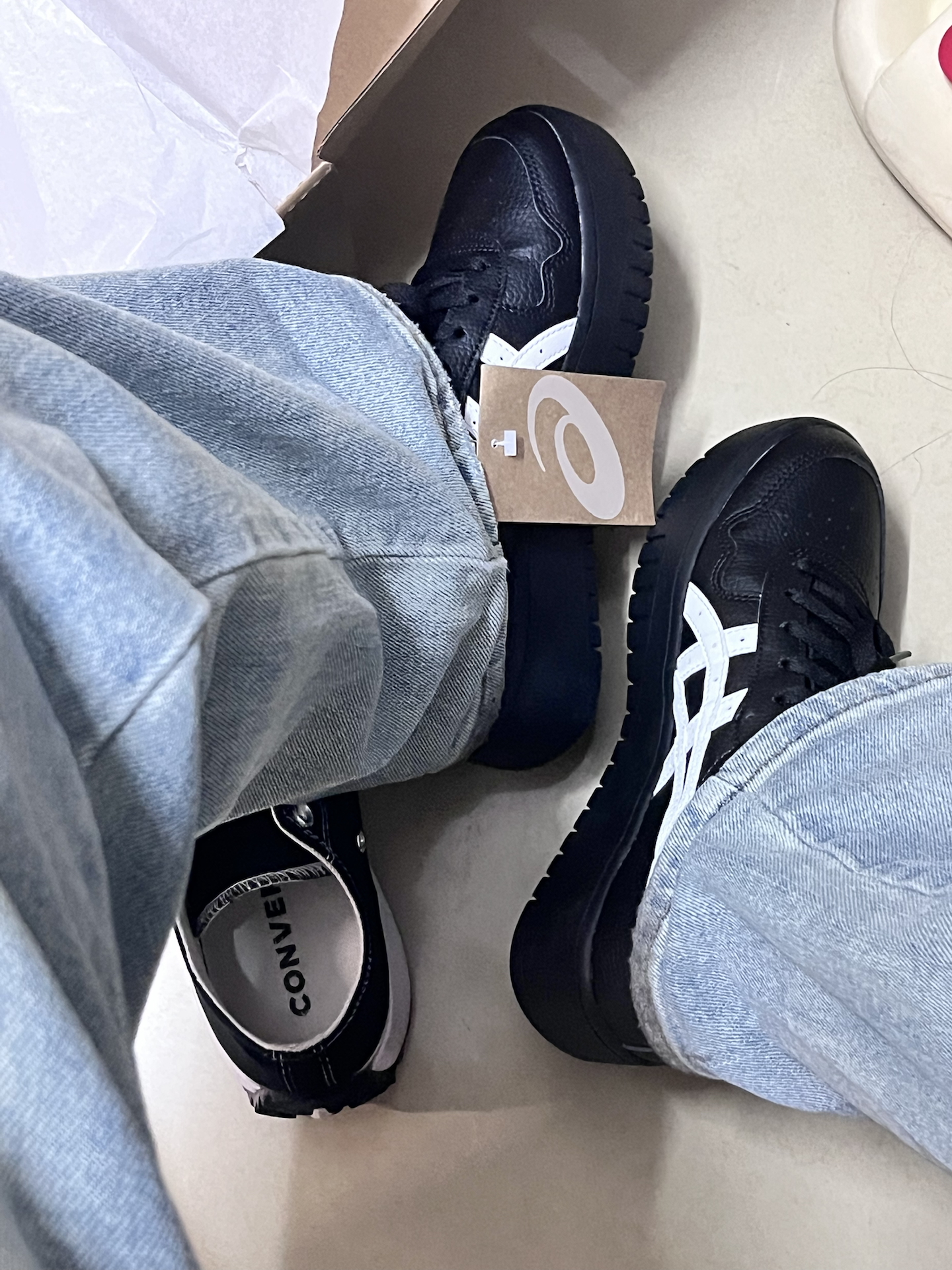 小个子看过来！这双鞋悄悄拉长比例～