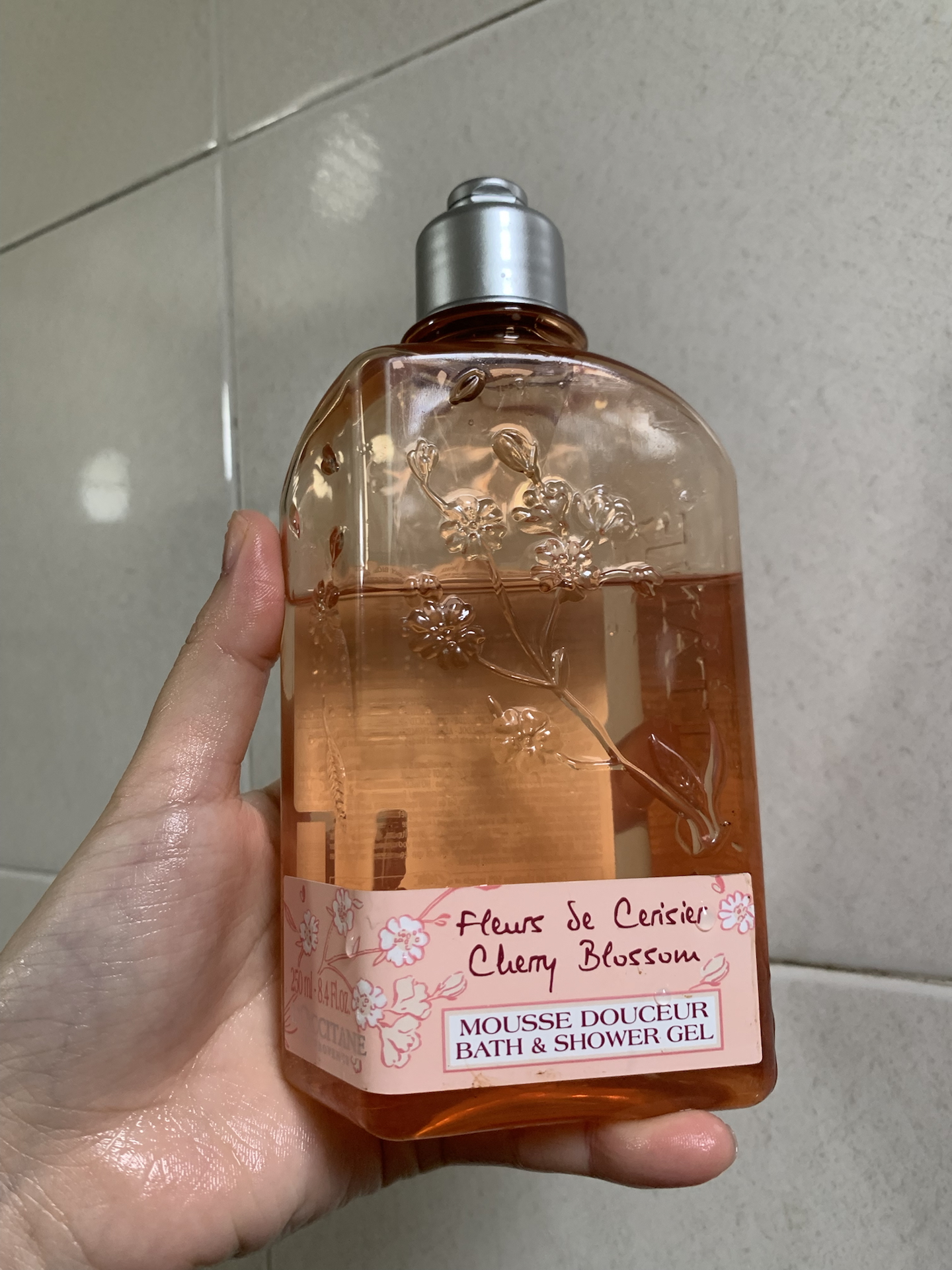洗澡像泡在樱花堆里谁懂🌸