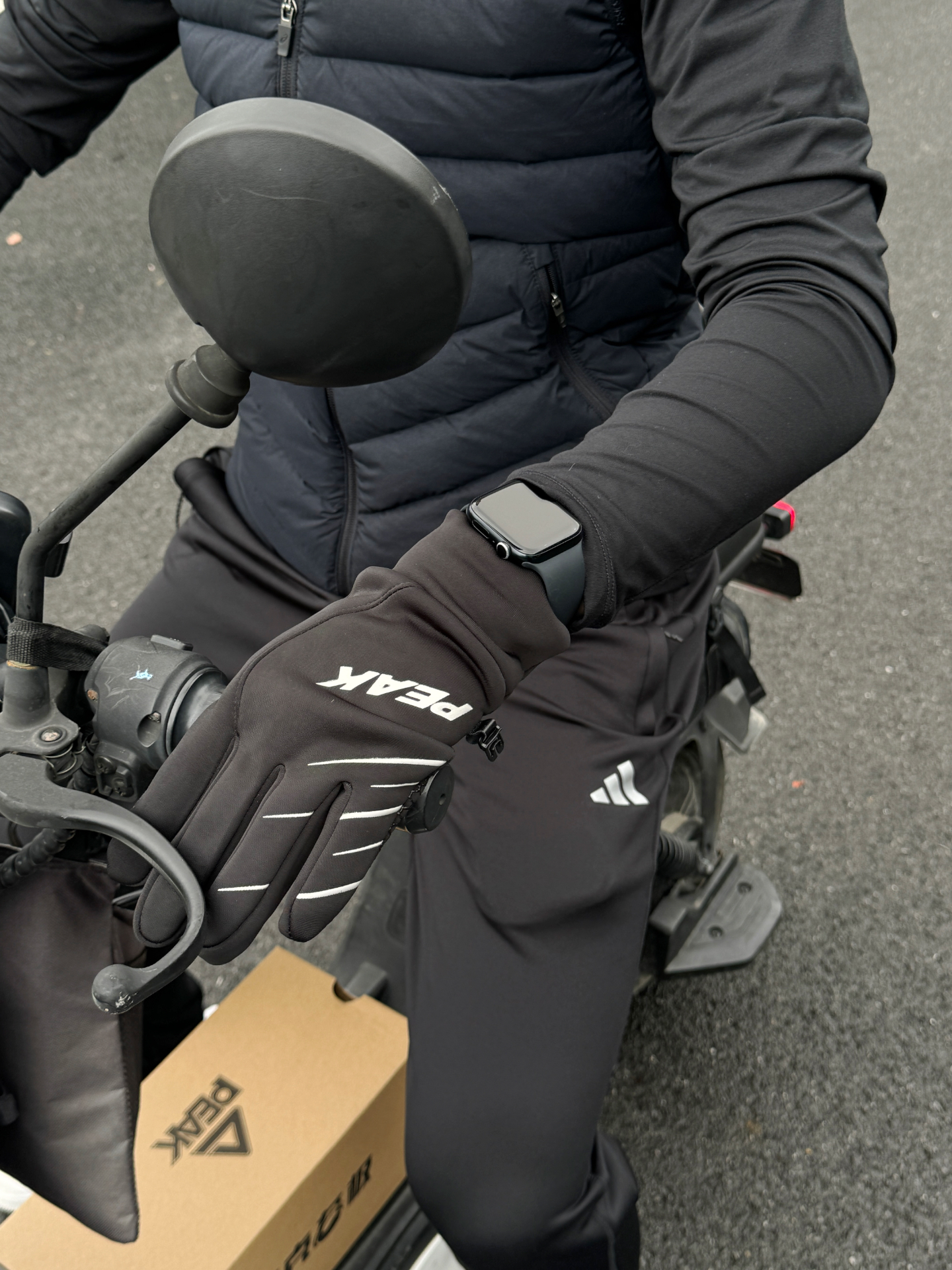 秋冬骑车党挖到个保暖又实用的手套🤩