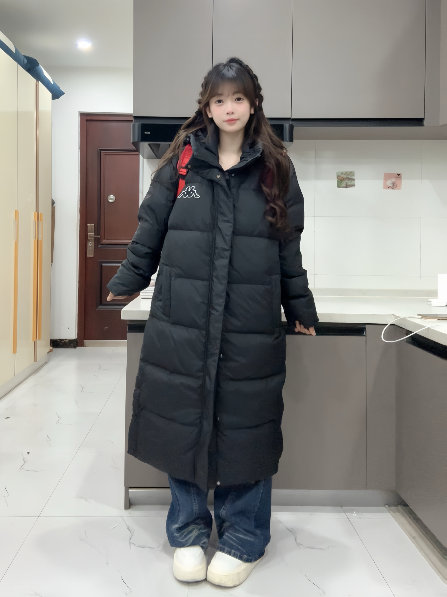 黑色长款 承包我整个冬天🥶