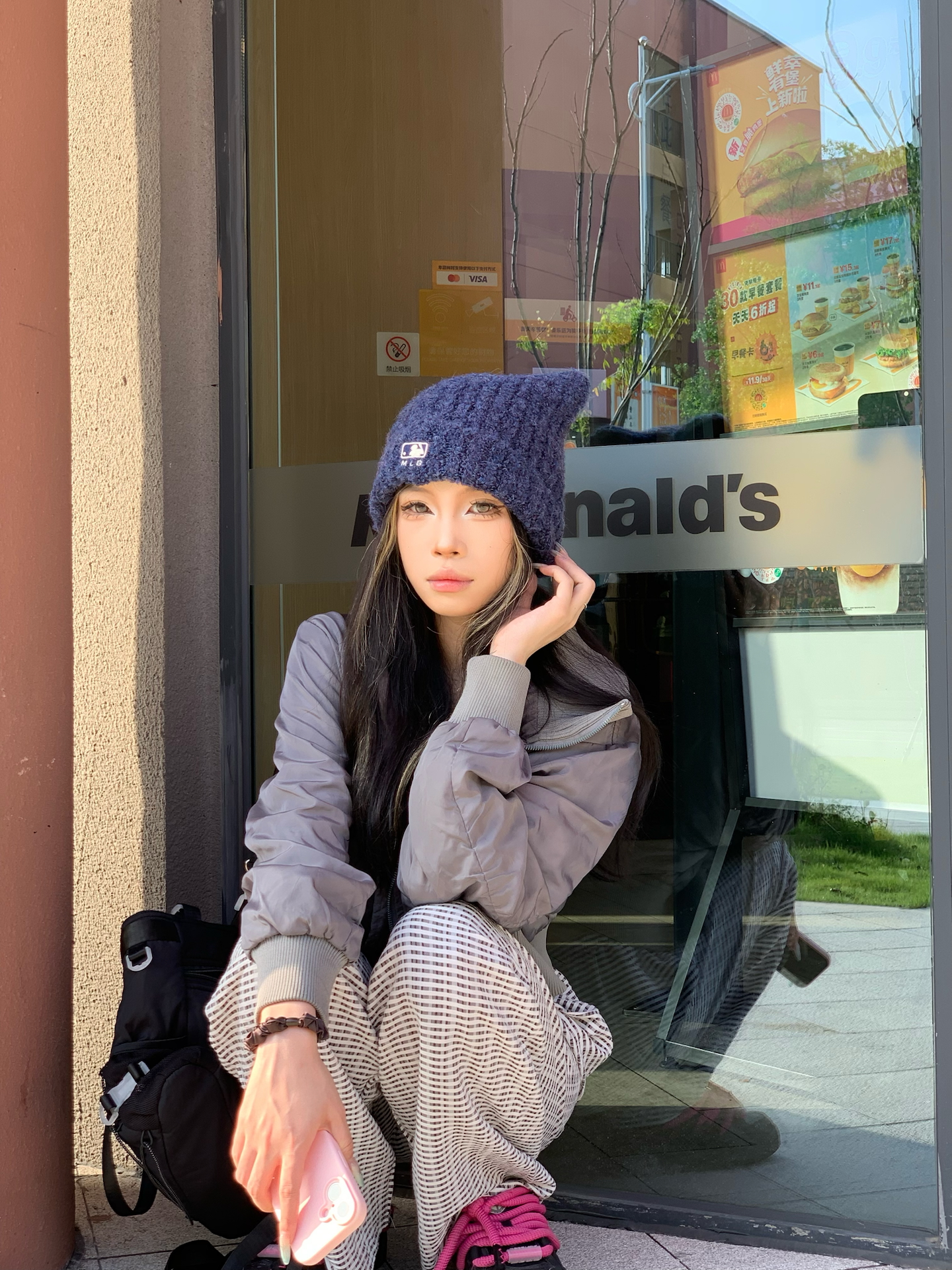 韩系松弛感被我戴头上啦😎