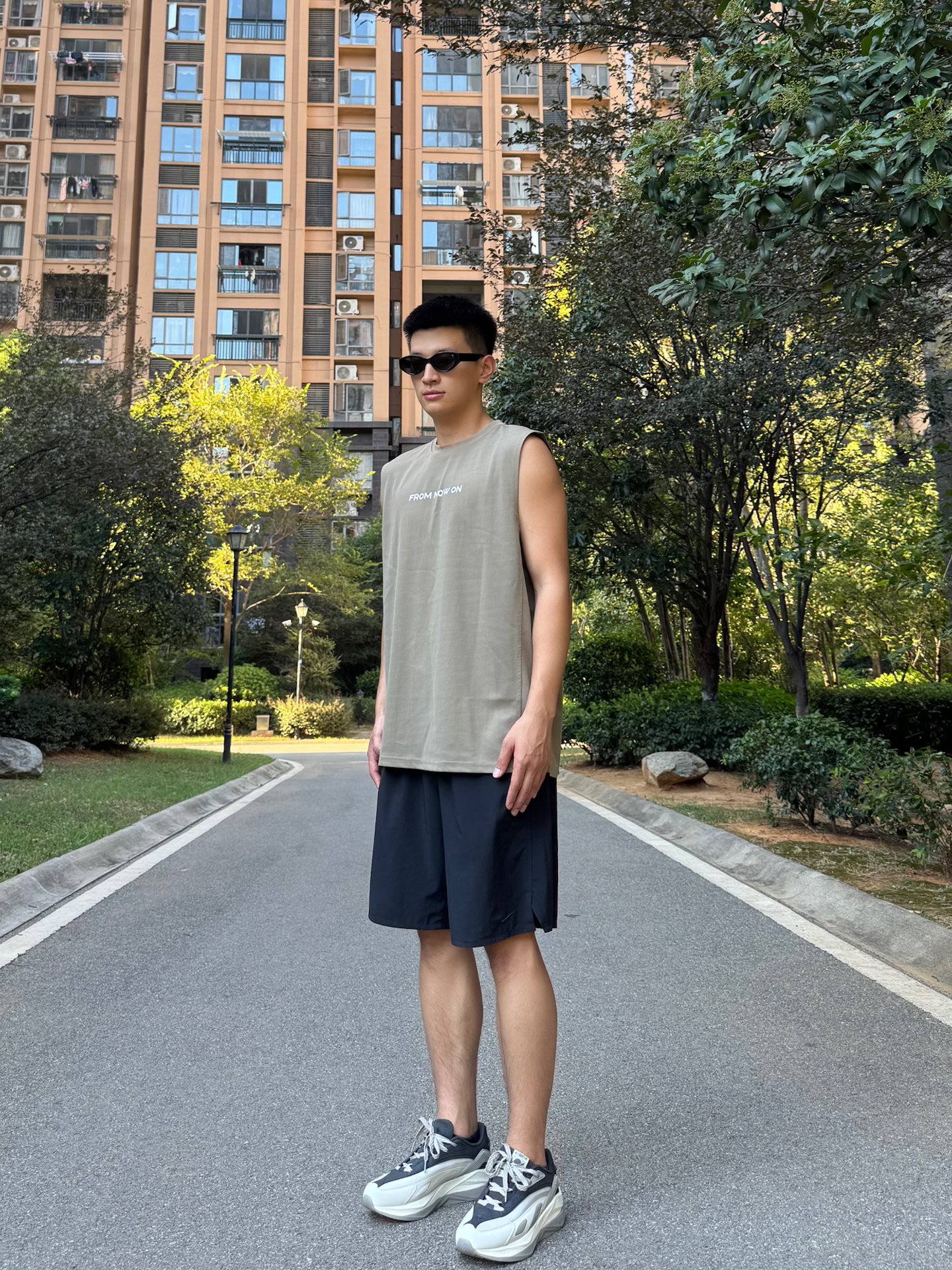 体育生本命鞋？夏天穿泰裤辣😎