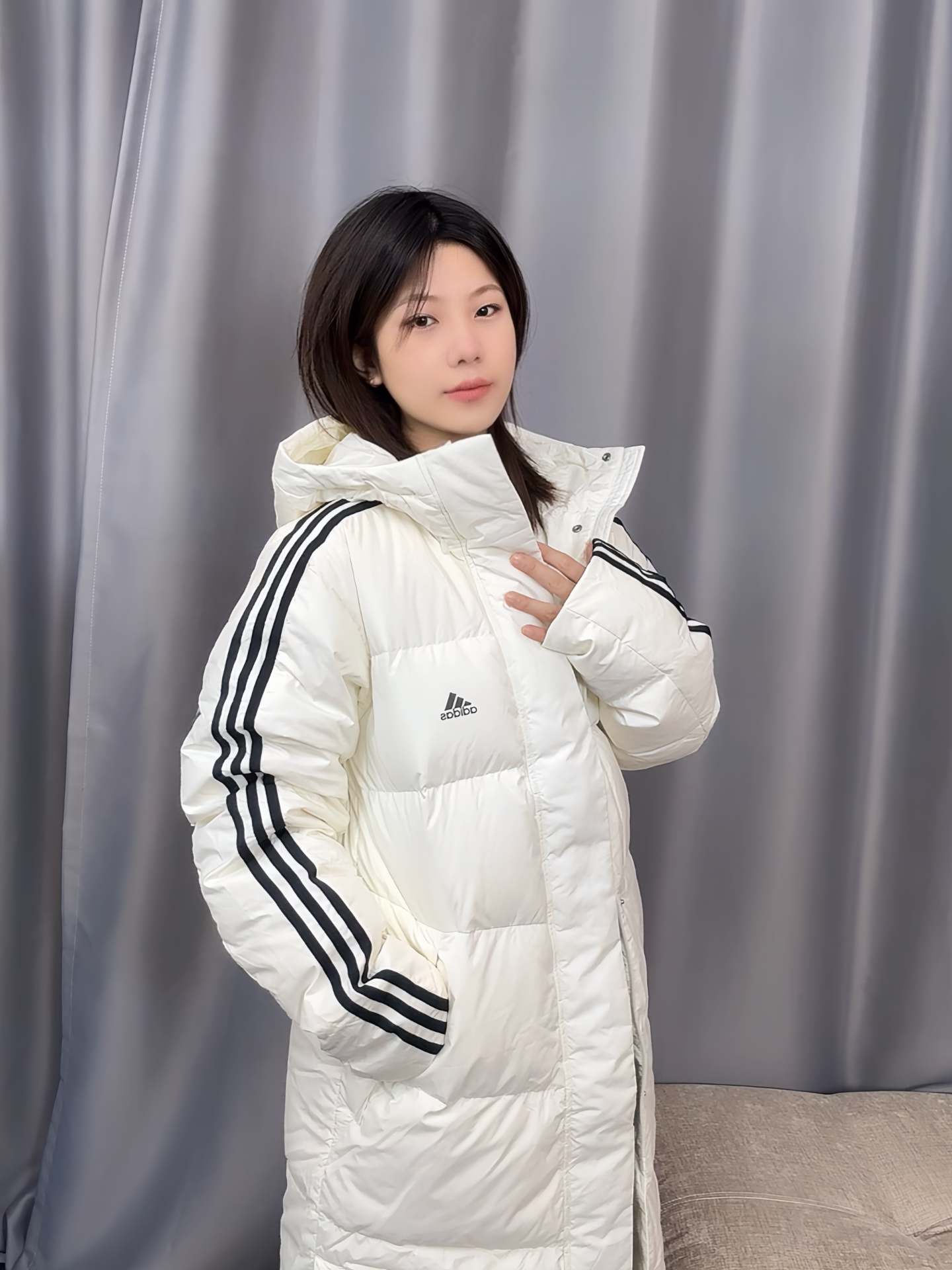 北方姐妹看！这长款羽绒服好抗冻🥶