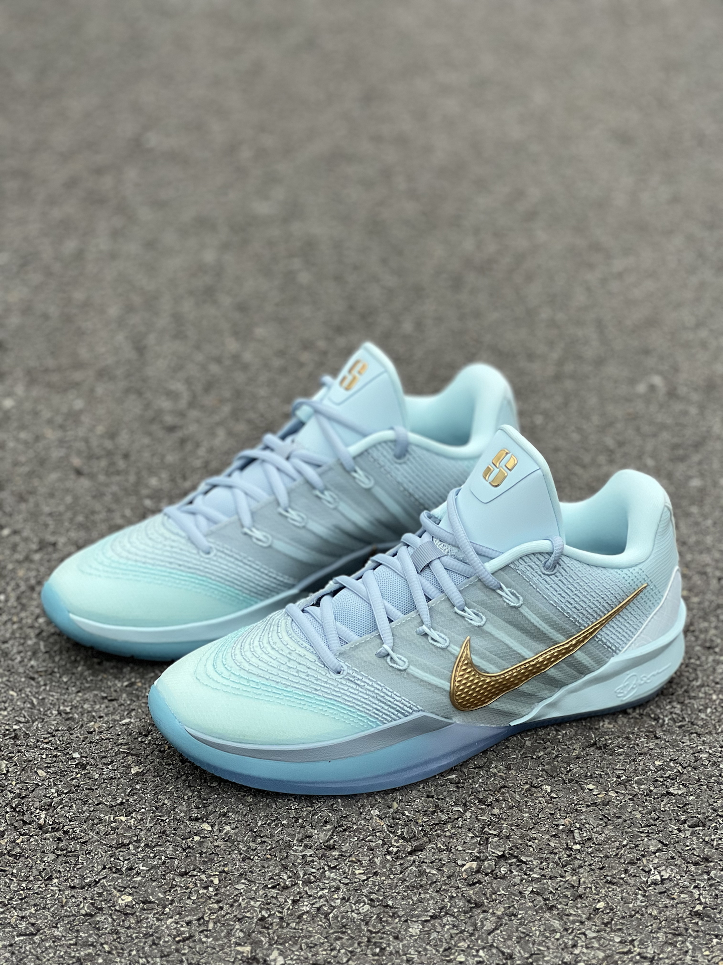 【室内实战利器】冰蓝色🧊Sabrina3抓地力真的强❗️