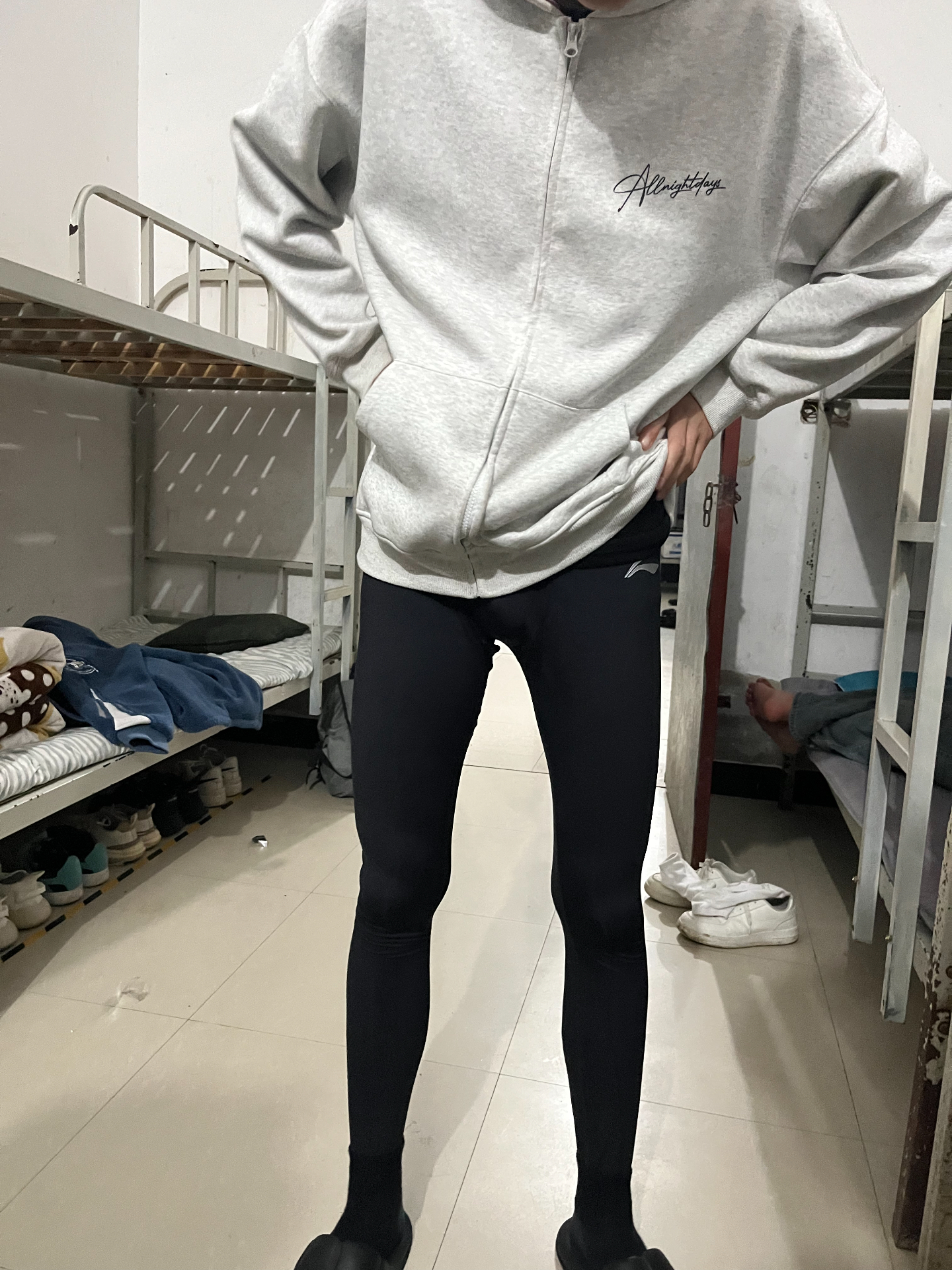 高个子爱住！紧身但不勒的运动裤🤩