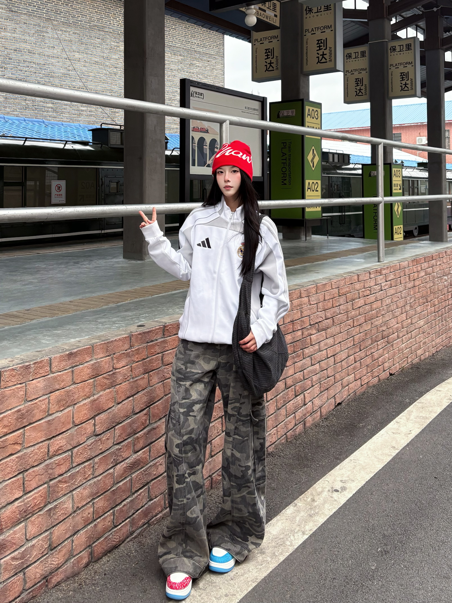 复古街头风穿搭我悟了🎧