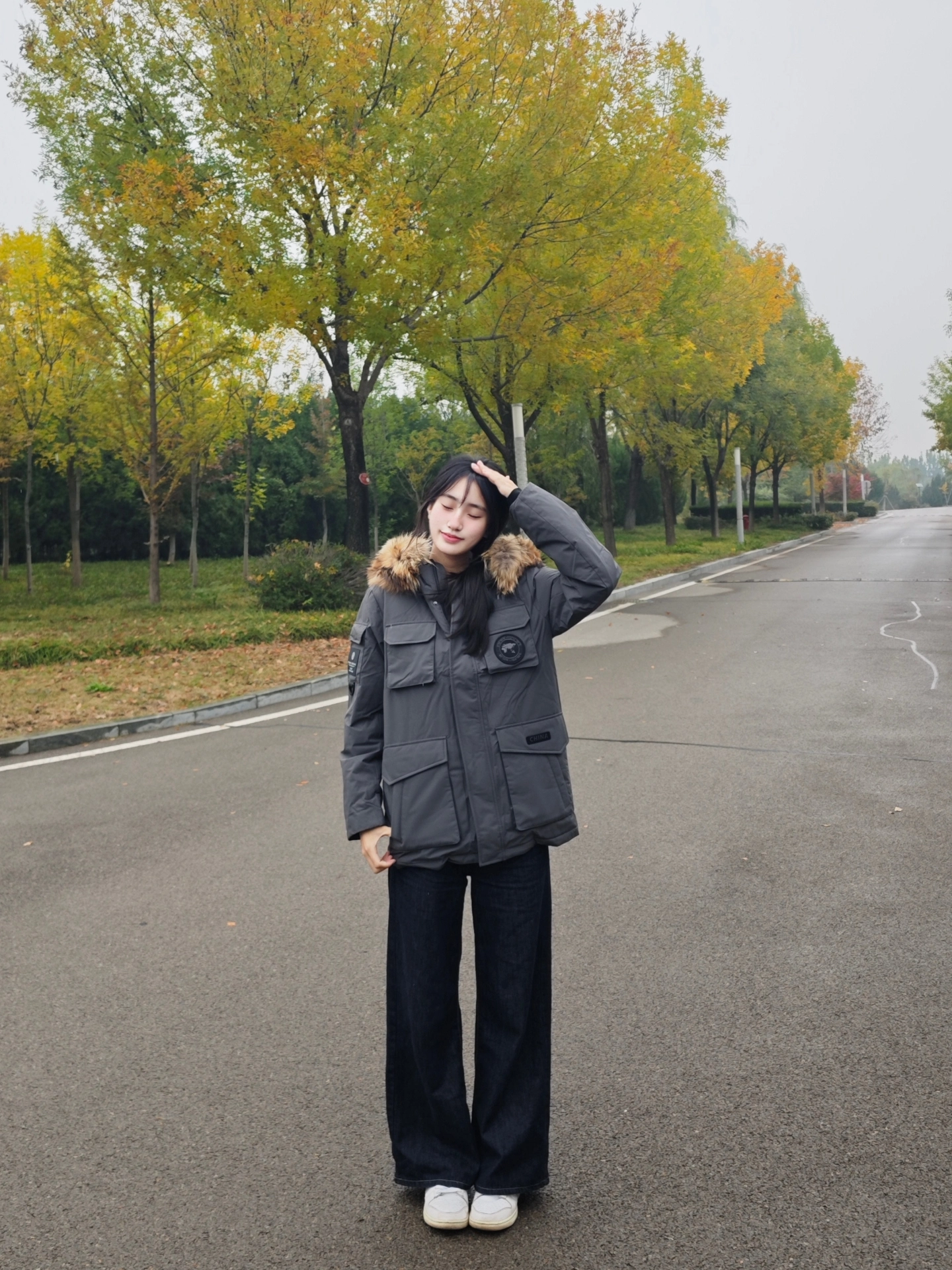 入秋第一件！这羽绒服把我暖住了🥰