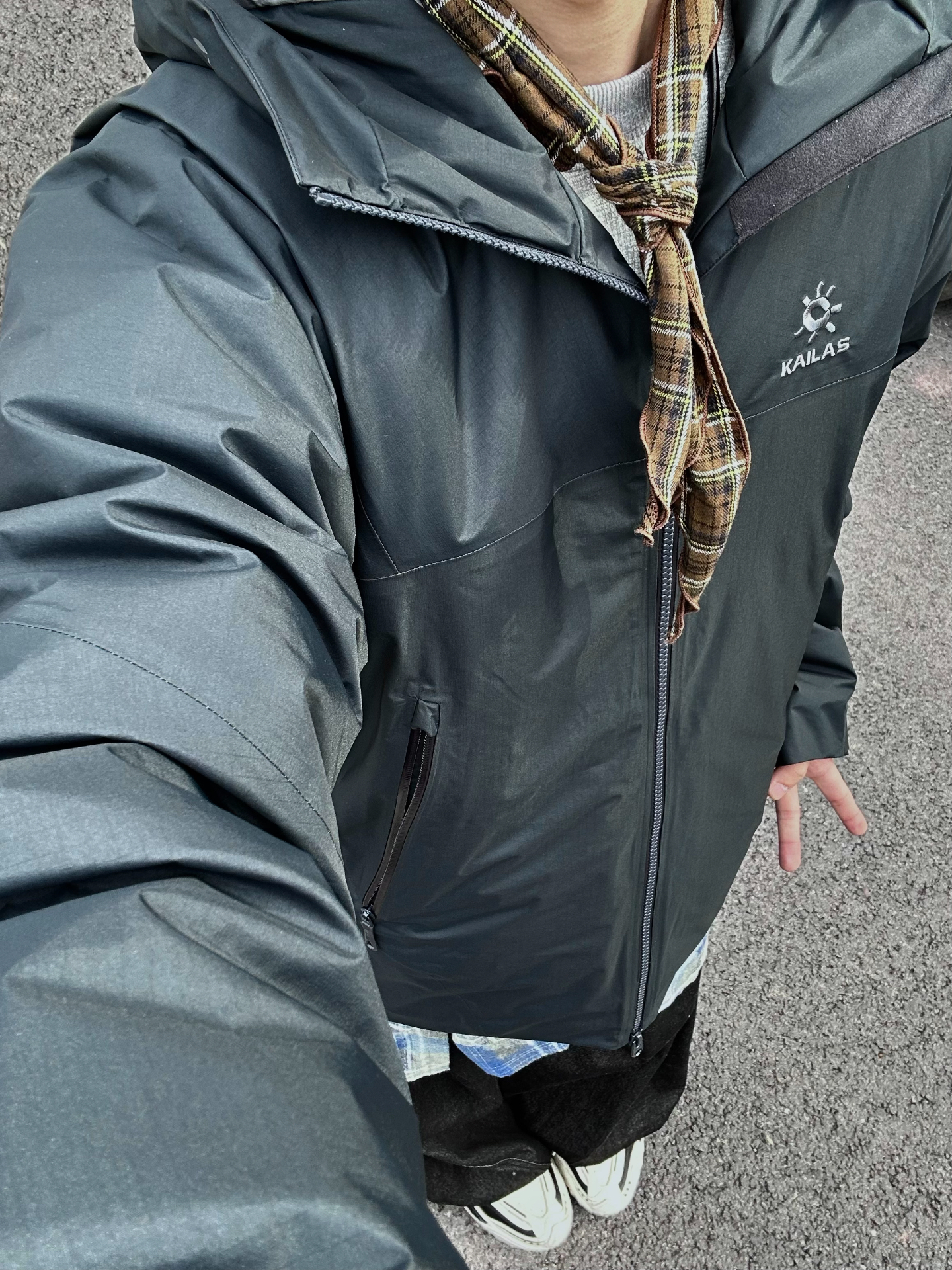玄青冲锋衣！秋冬叠穿帅到炸💥