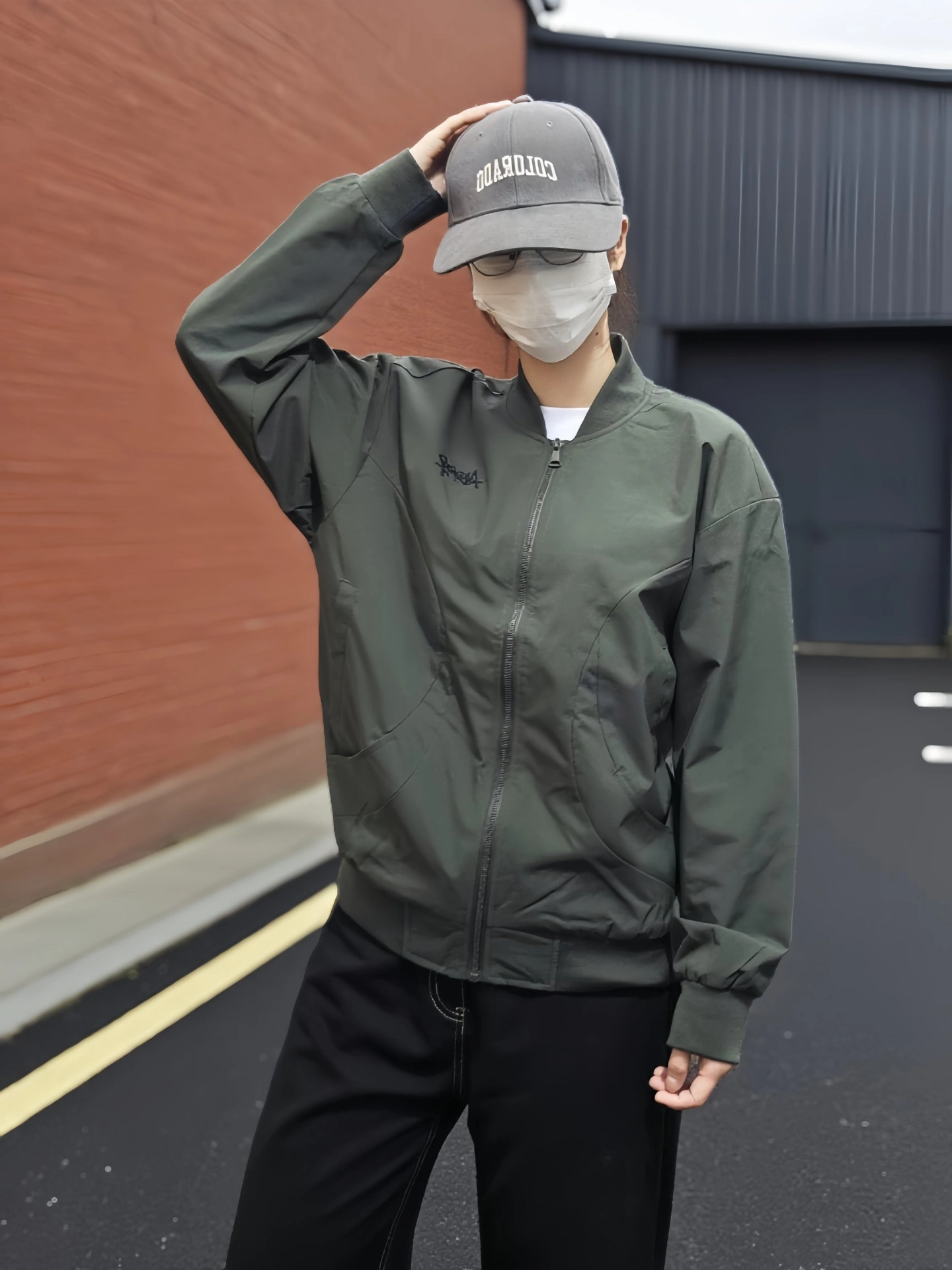 167/115穿M码，这夹克拿捏街头感✔️