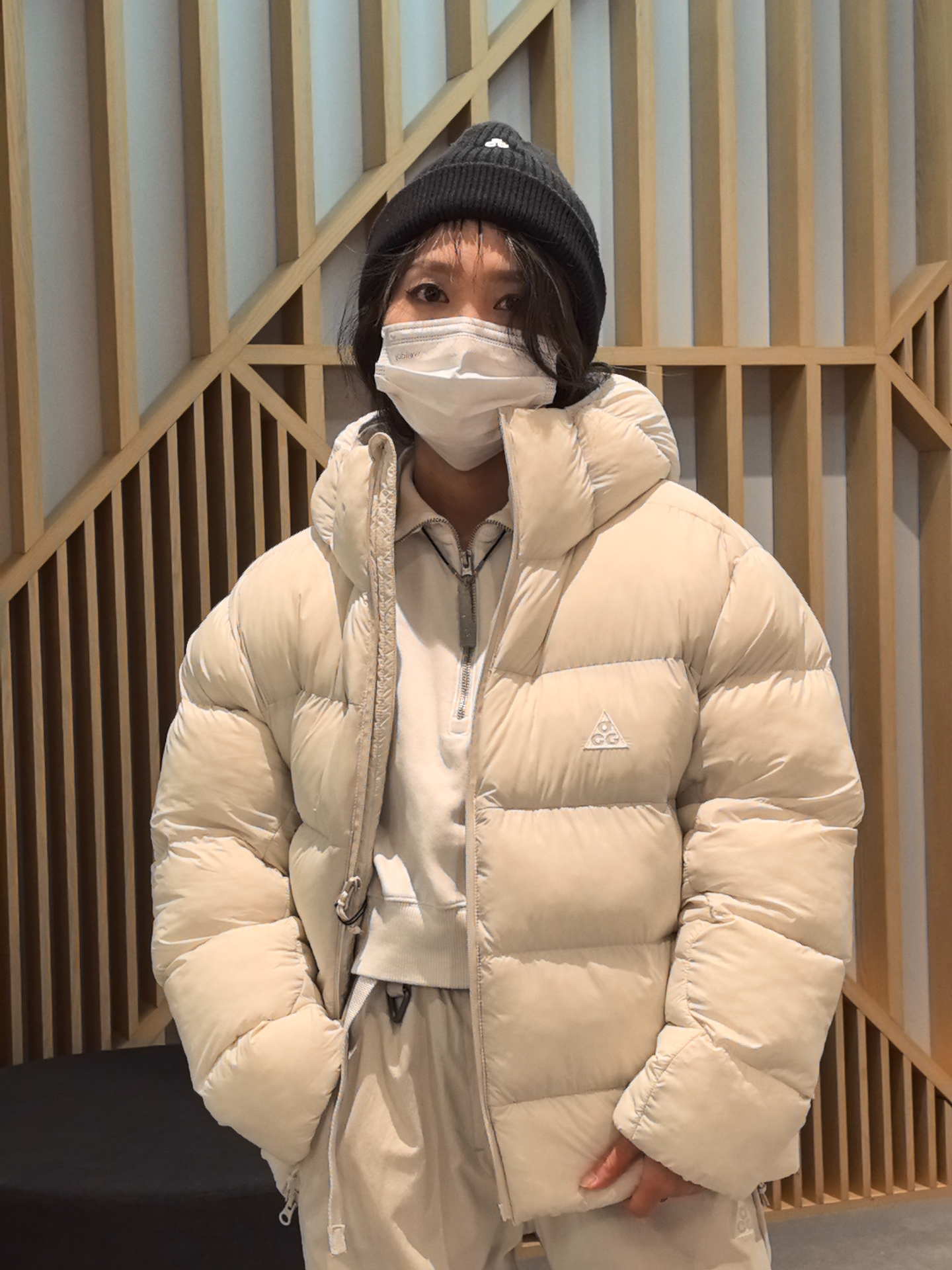 韩系保暖棉服get✔️