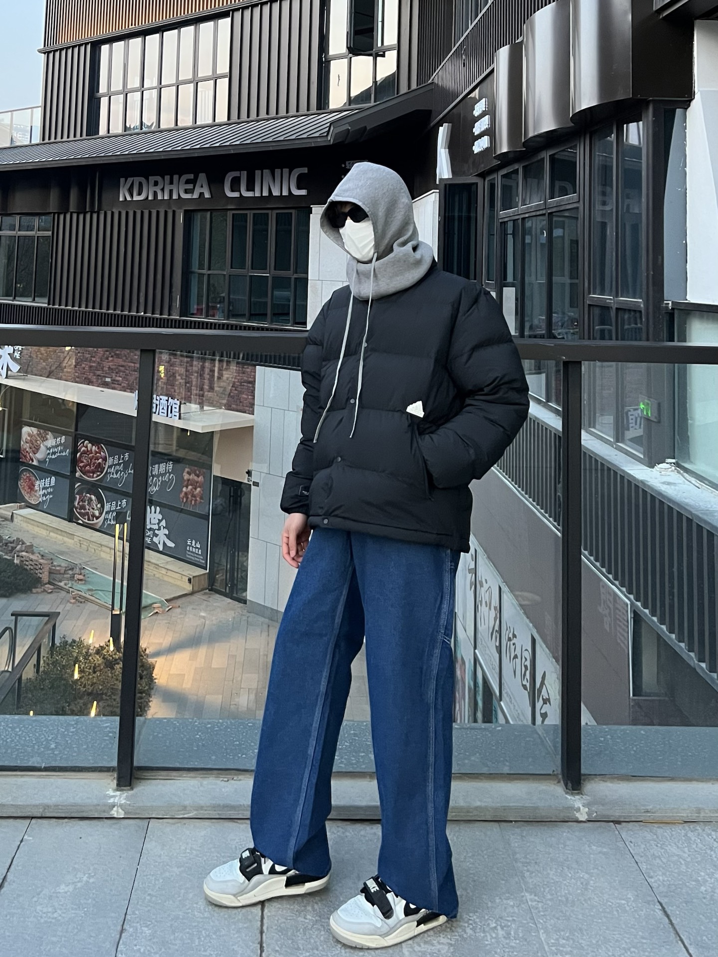 工装风直筒裤 随性搭出街味