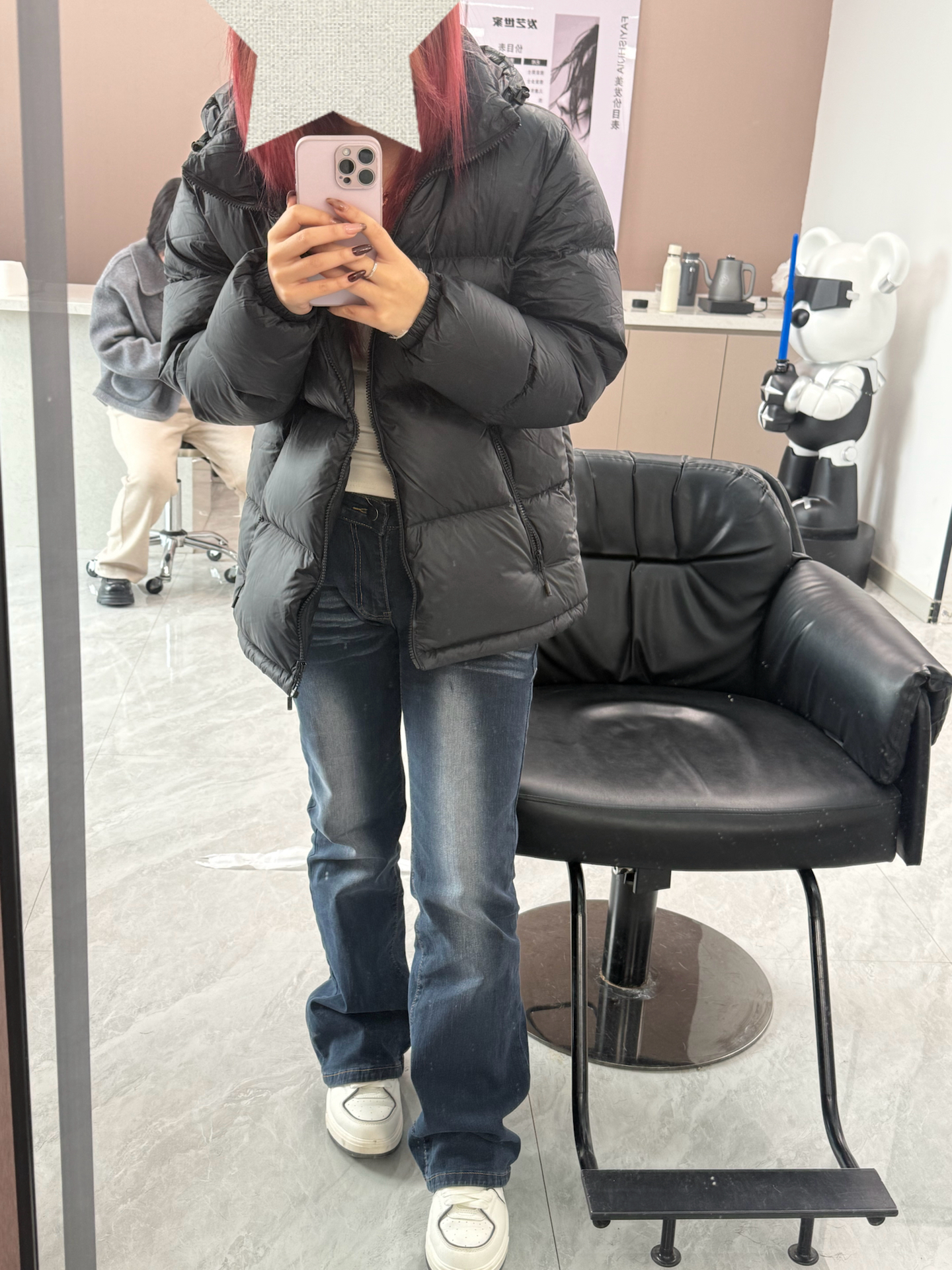 微胖穿这羽绒服显瘦不？