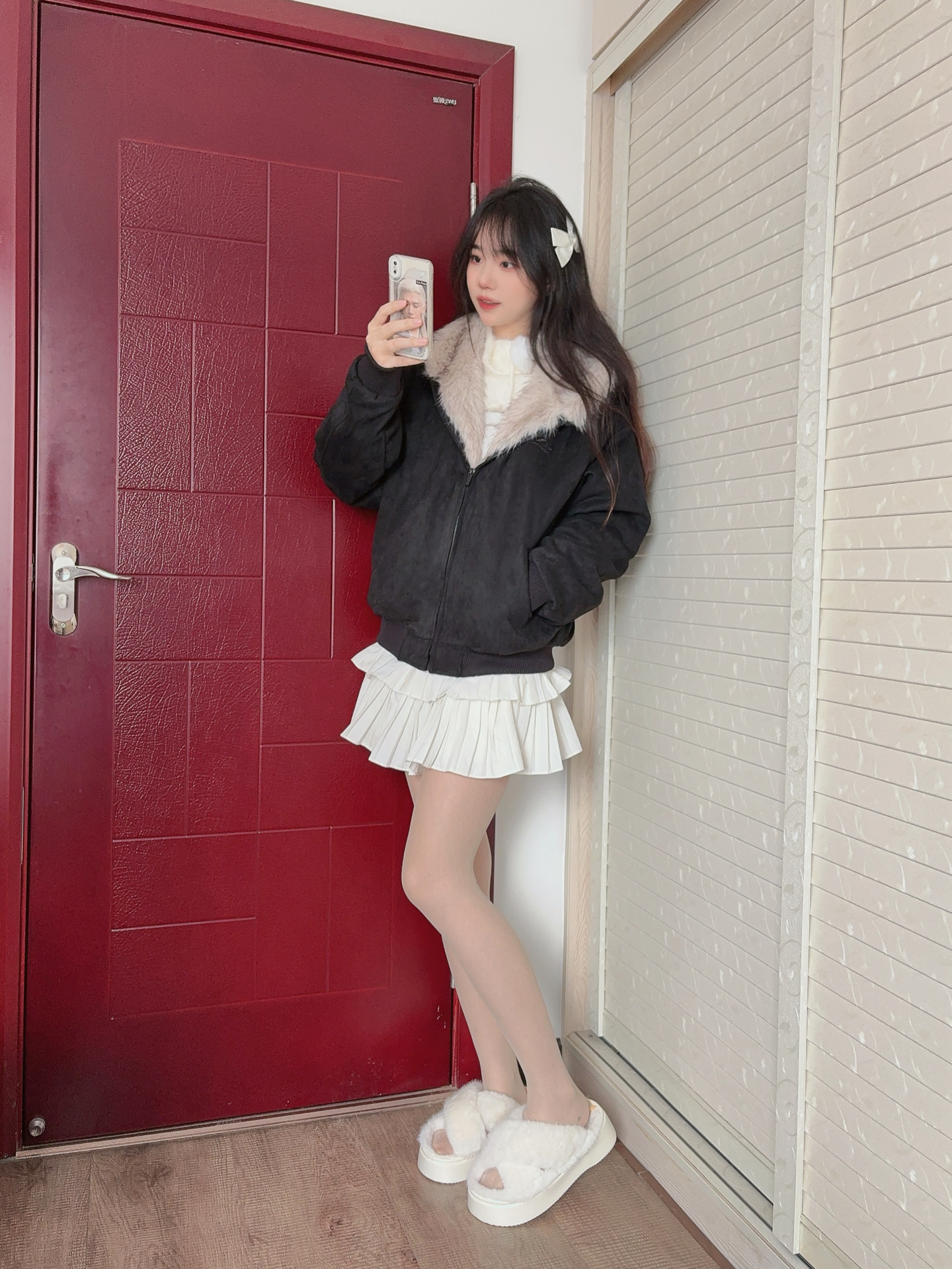 今年流行的绒感棉服get🙌