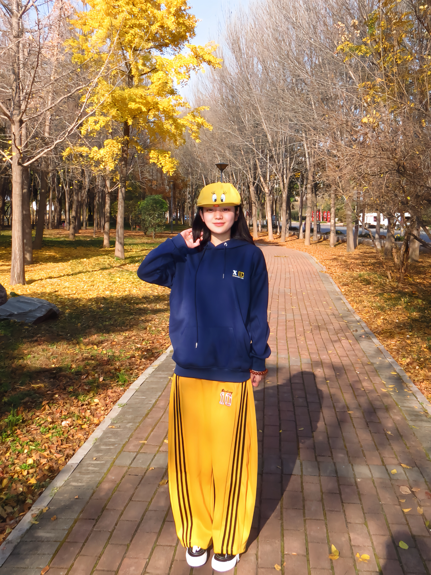 秋日公园松弛感穿搭被我拿捏啦🍂