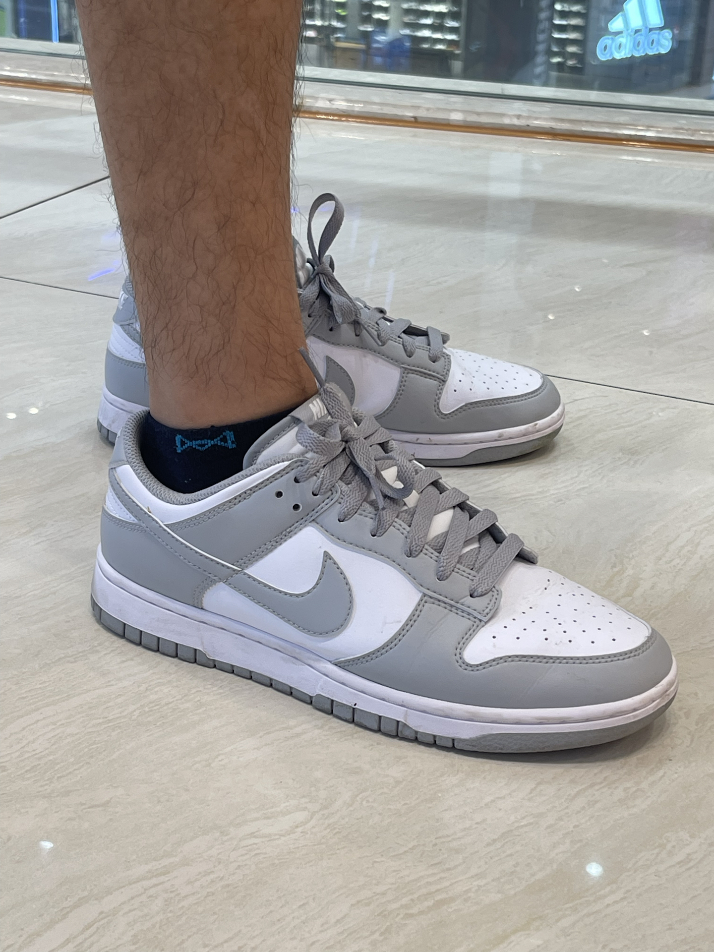 Nike Dunk白灰上脚，风格咋搭？