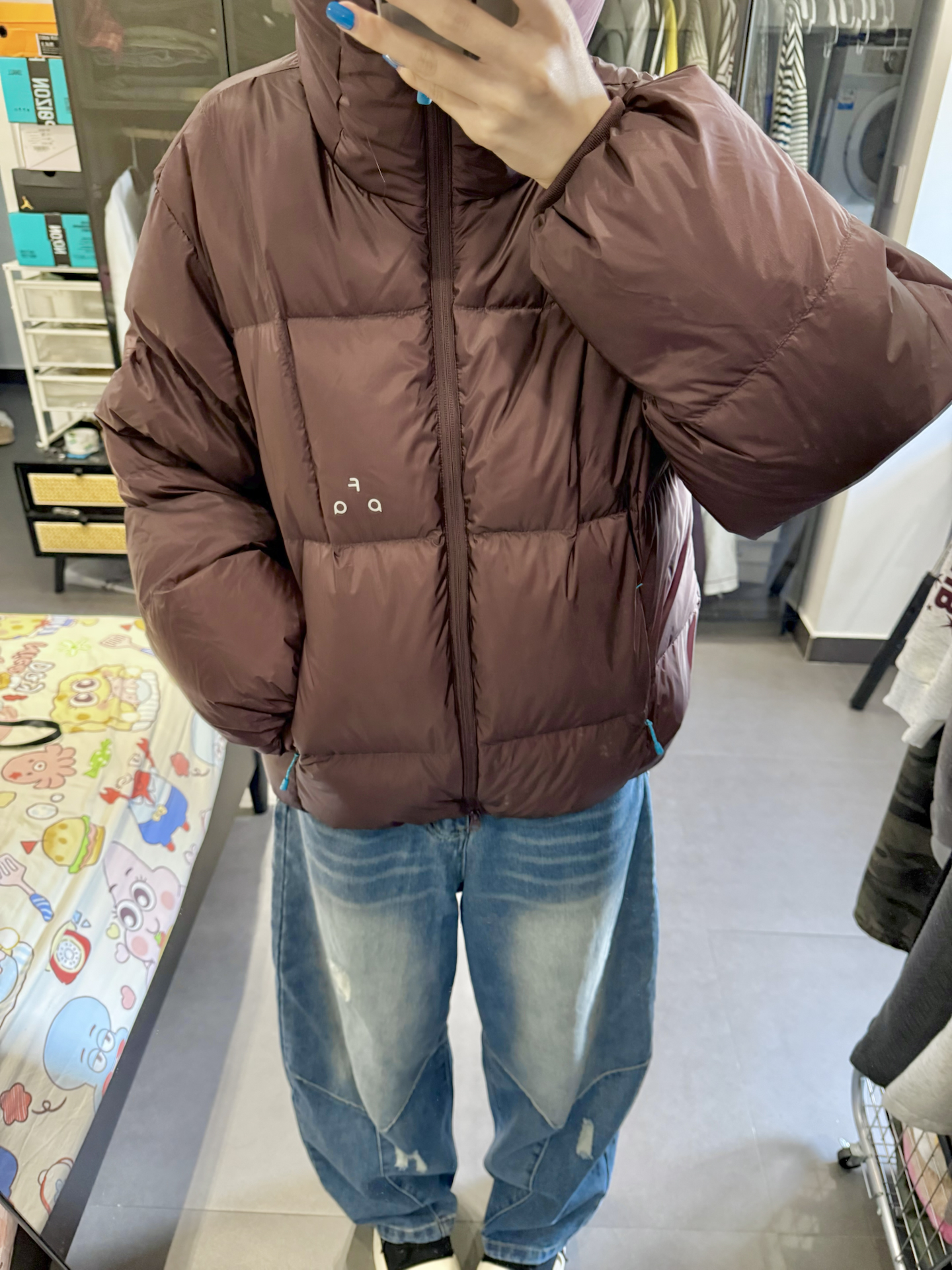 降温刚需！复古风羽绒服!