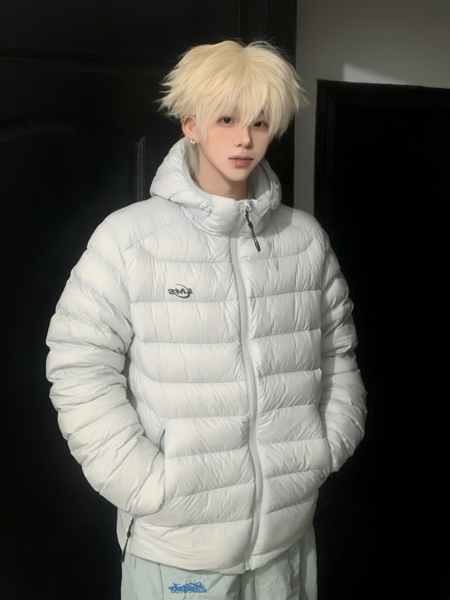 浅蓝羽绒服实穿反馈🤔