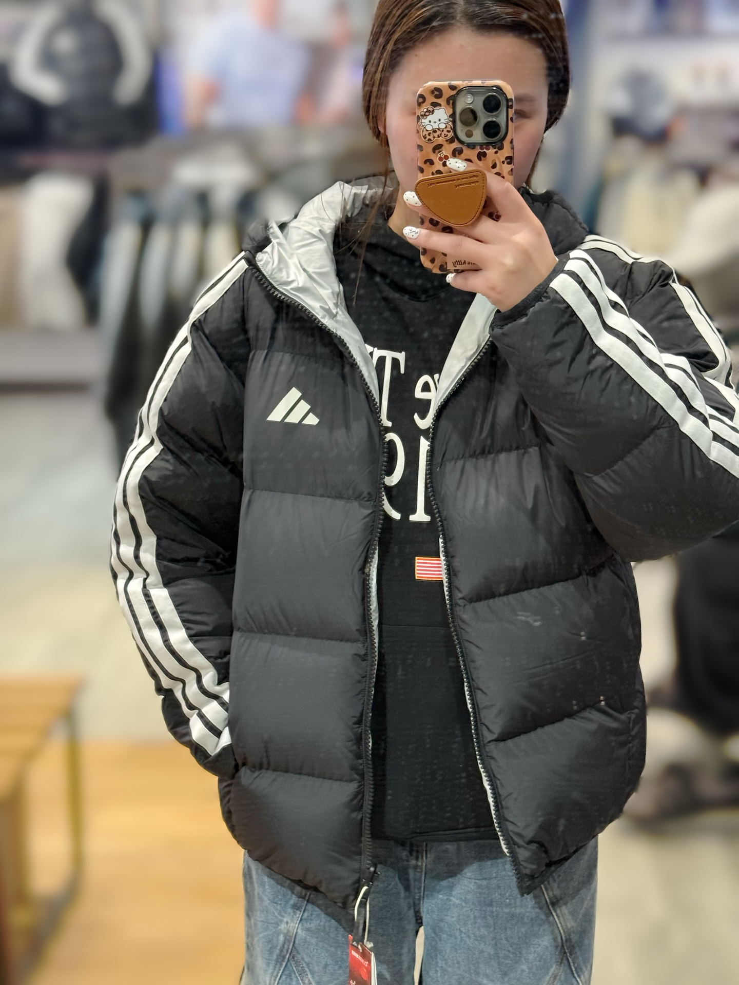 双面穿+经典三条纹，过冬有它够了🥶