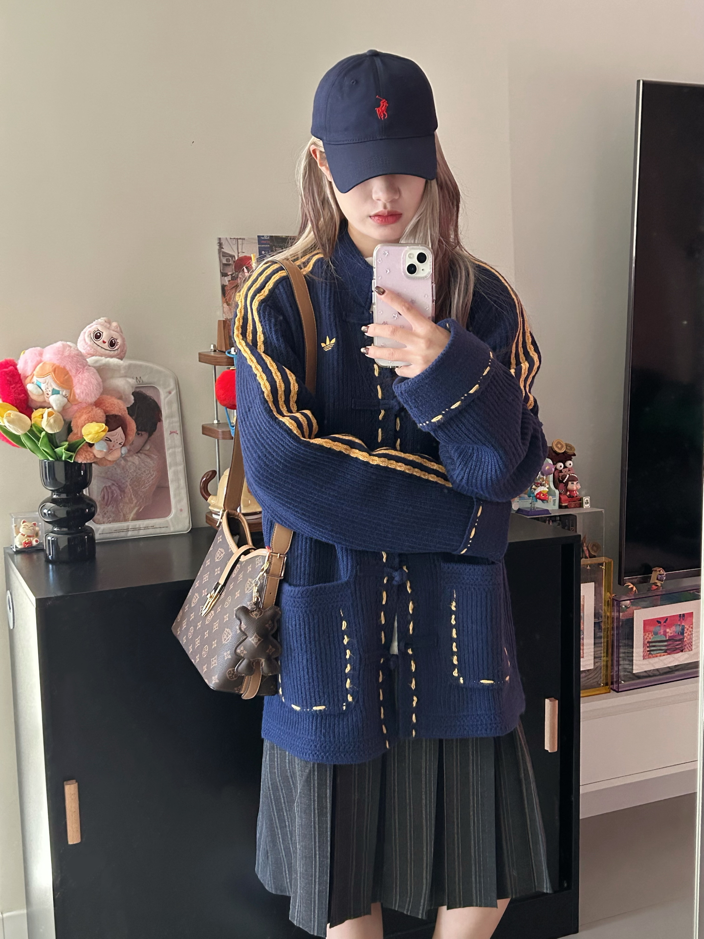 藏青毛衣，秋冬松弛感get！