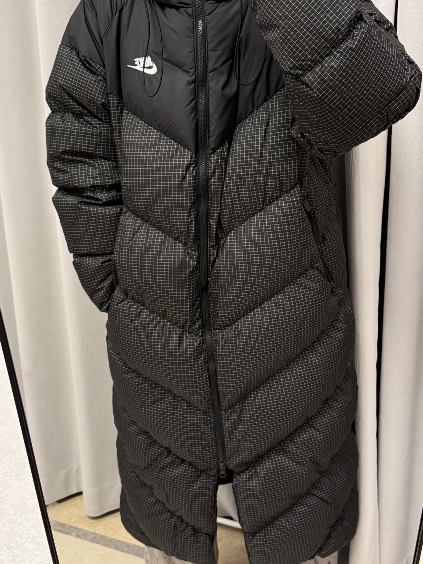 把腿包住的安全感羽绒服！❄️