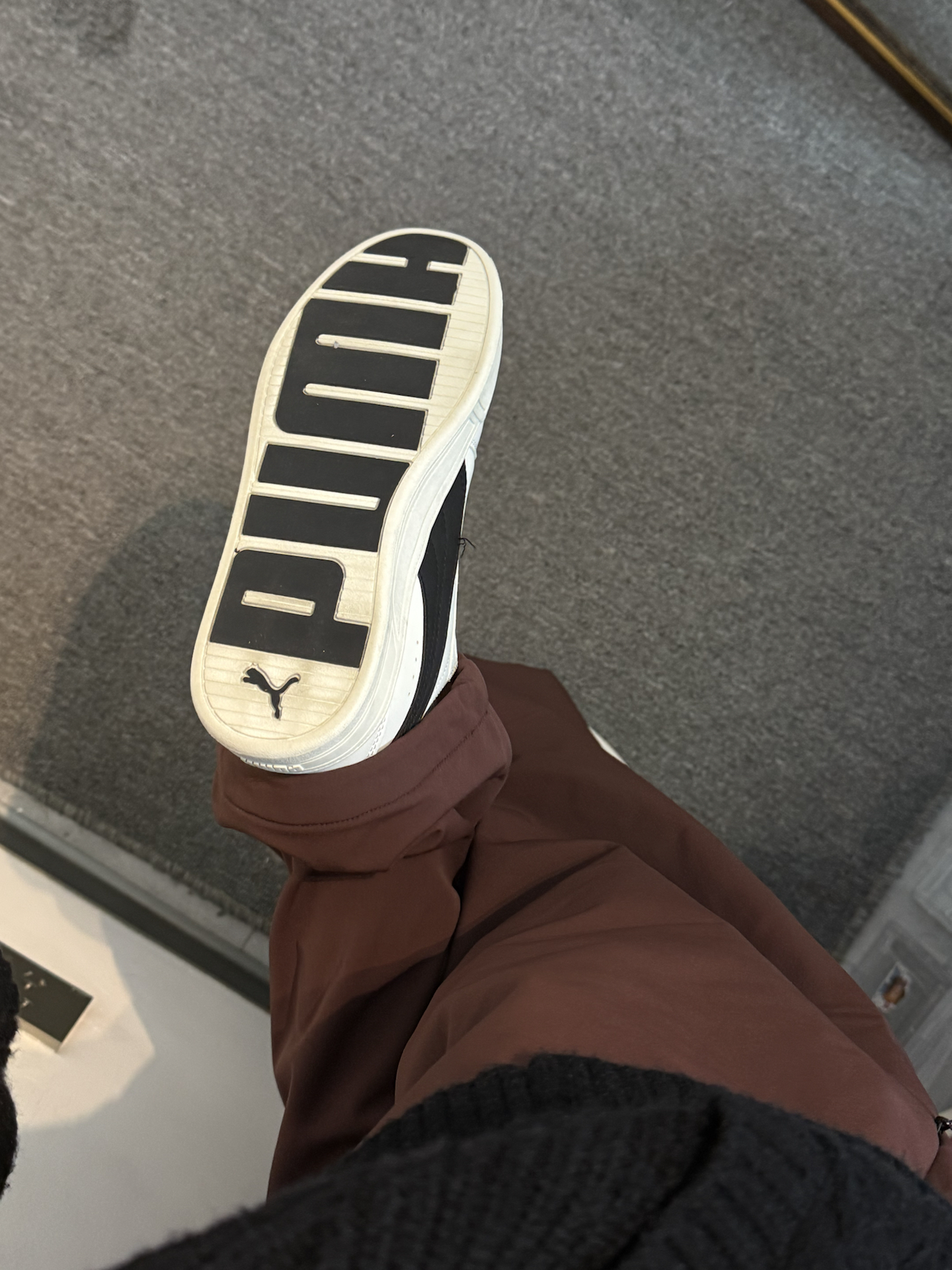 咖色直筒裤 休闲风get🤟
