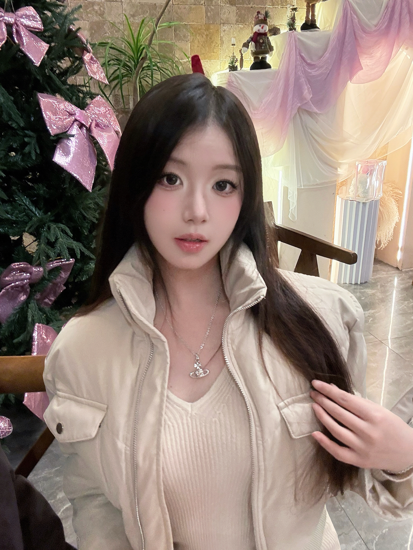 西太后项链锁死温柔个性风💫