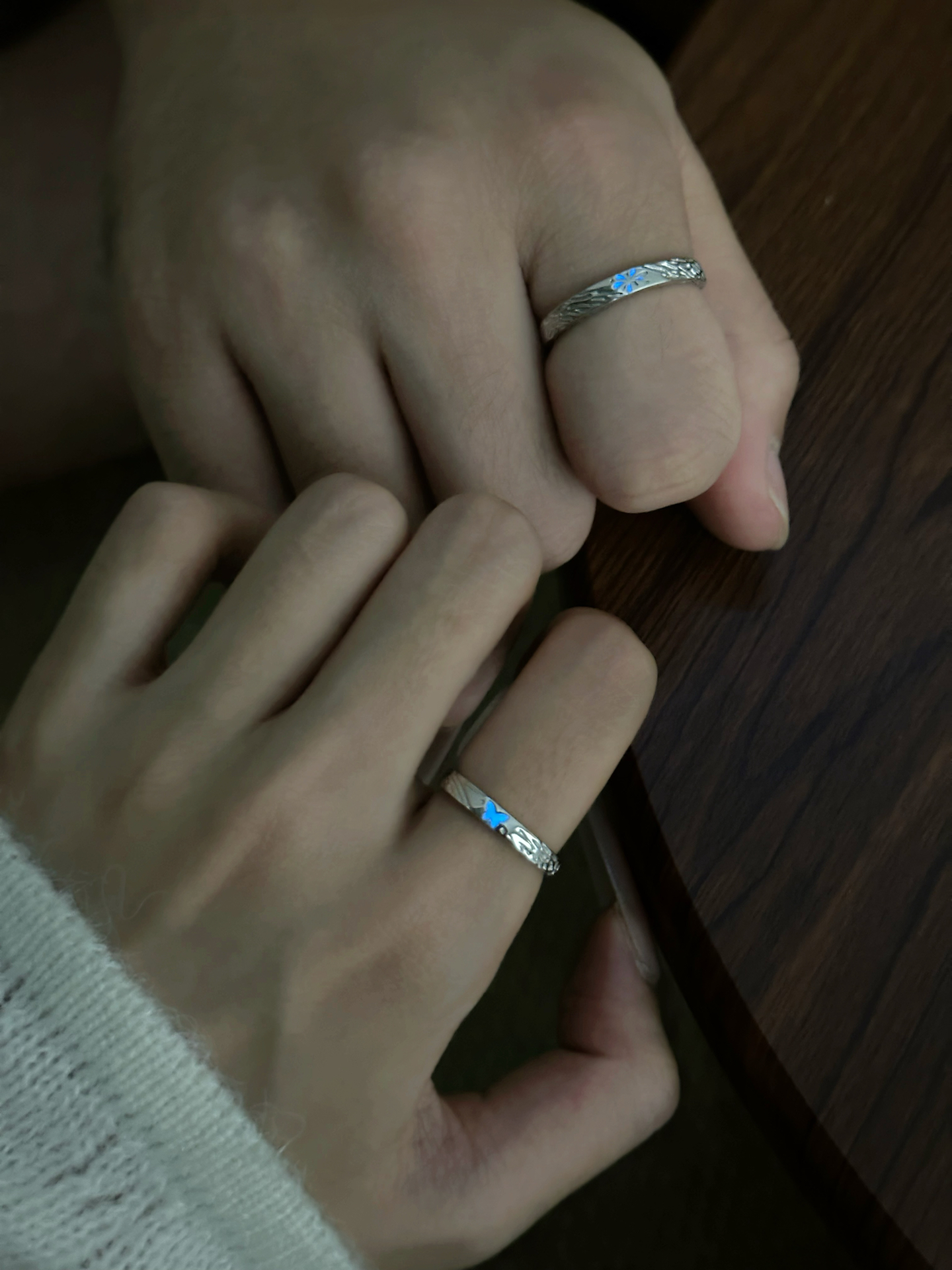 被问N次的情侣对戒！好绝💍