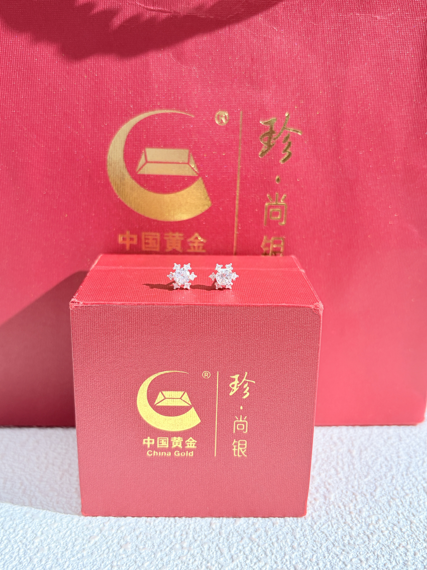 冬日氛围感被这对耳钉拿捏了❄️
