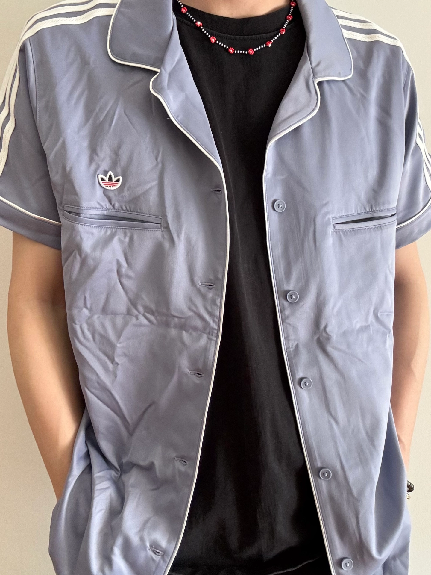 adidas Originals × CLOT 联名休闲衬衫 | 紫气东来✨