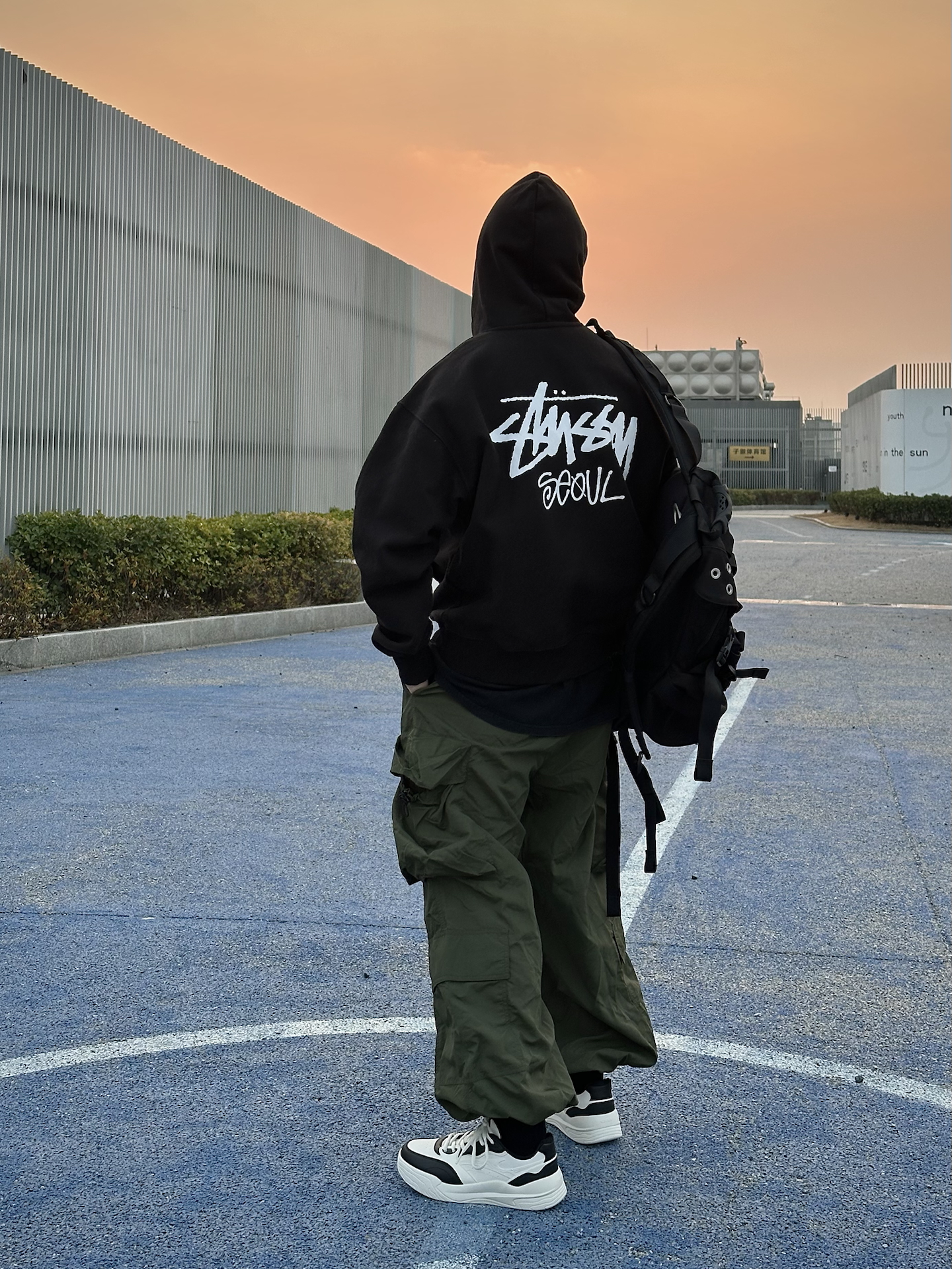 黑白🐼板鞋的outfit也太绝了☑️