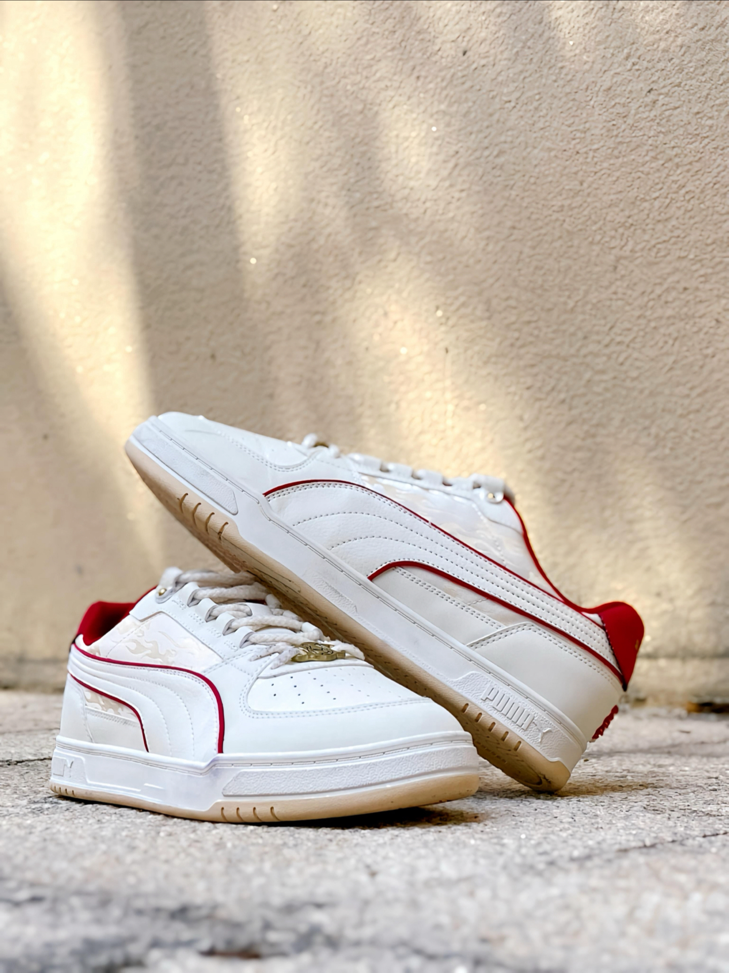 新年复古球鞋穿这双丨🧨 白红板鞋百搭又有新年氛围感